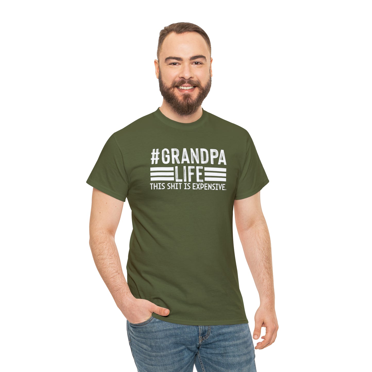Grandpa Life Tee Shirt, Funny Grandpa Tee, Unique Grandpa Gifts, Grandpa Style, Grandpa Life Shirt, Premium Grandpa Apparel
