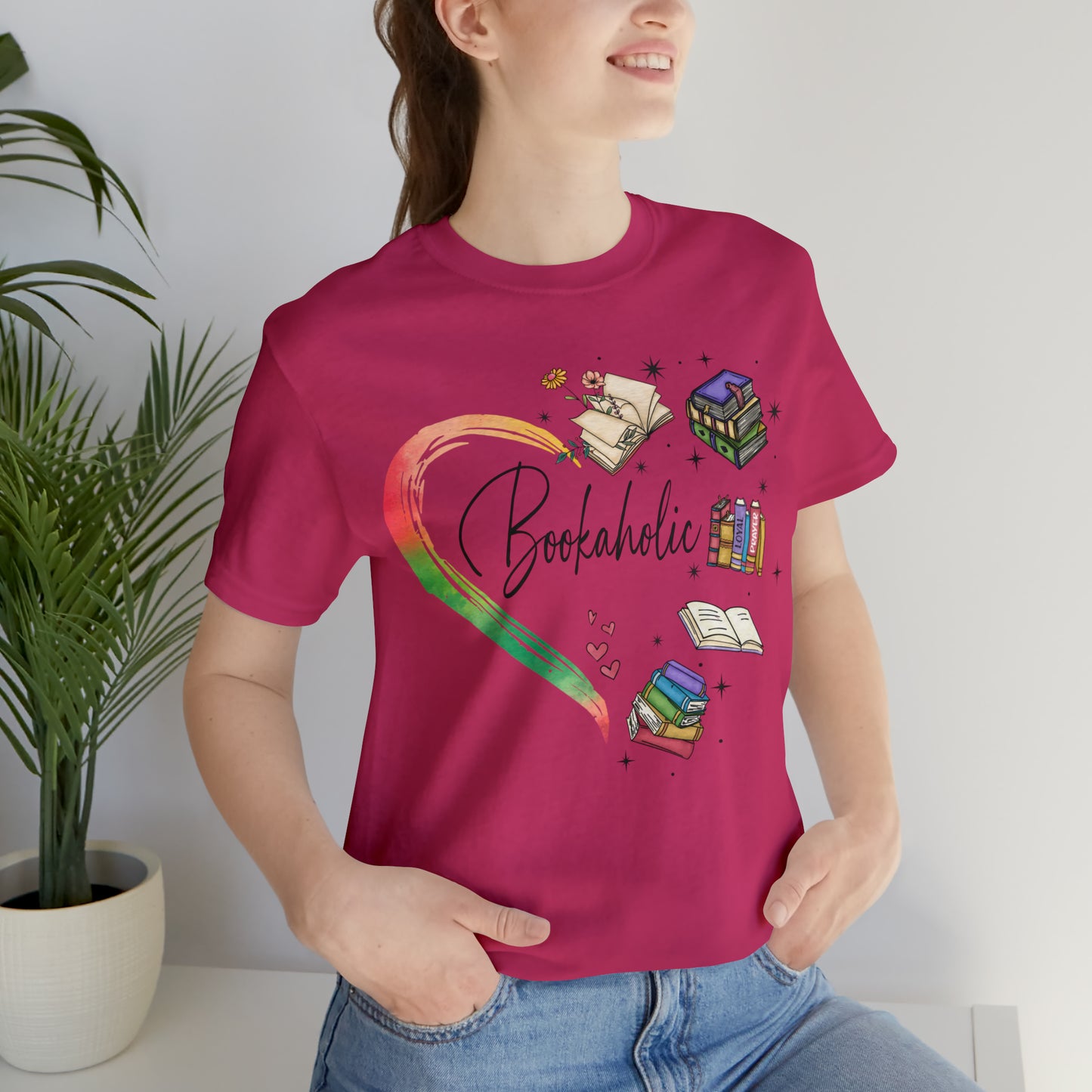 Bookaholic Short Sleeve Tee