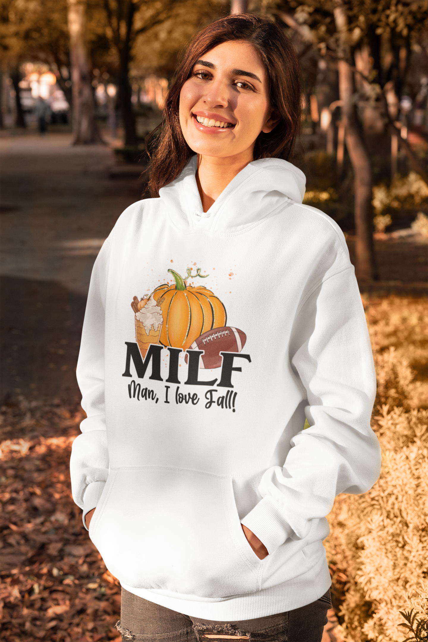 Fall Themed Hoodie, MILF Man I Love Fall Hoodie, Cozy Fall Shirt, Fall Inspired Shirt