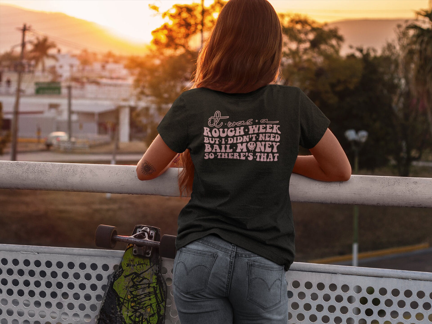 Funny Bad Week Short Sleeve Tee