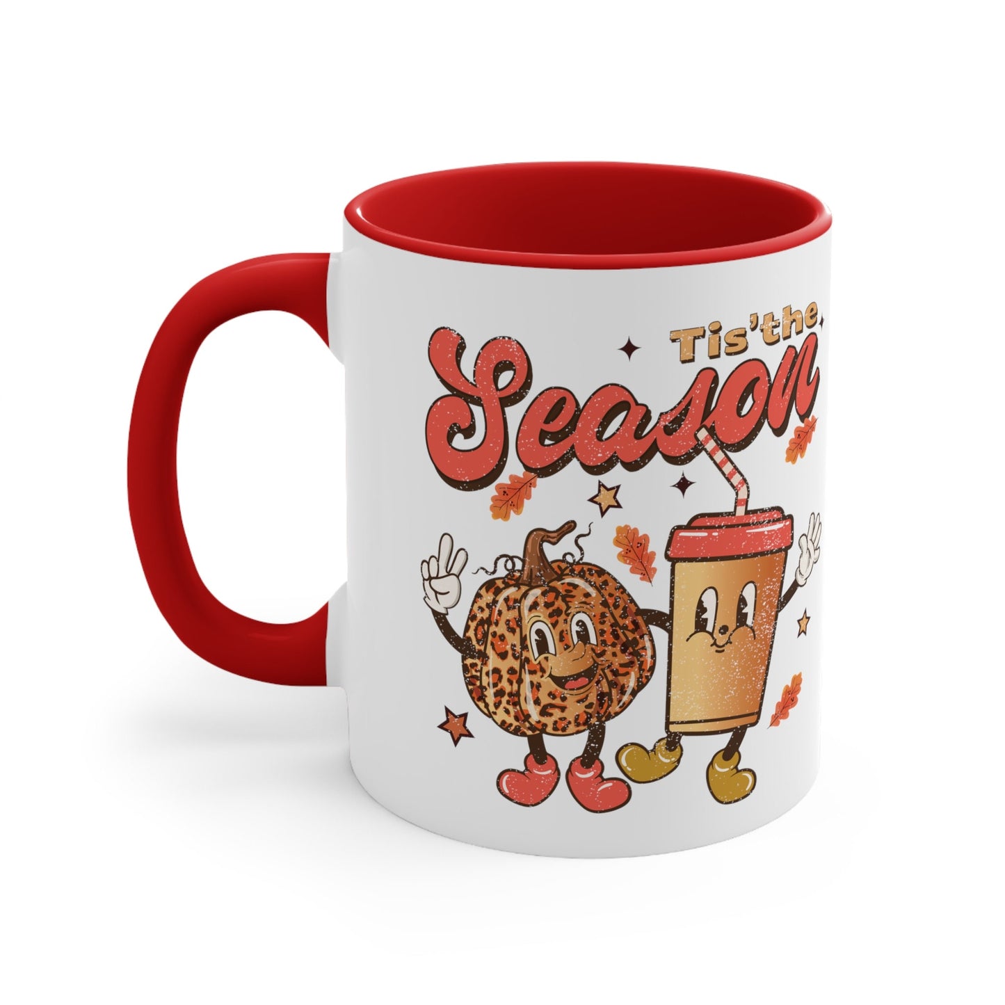 Retro Pumpkin Season Coffee Mug, 11oz