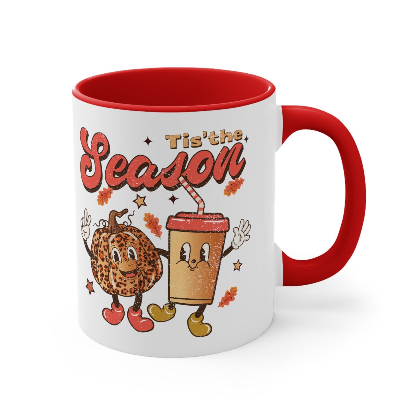 Retro Pumpkin Season Coffee Mug, 11oz