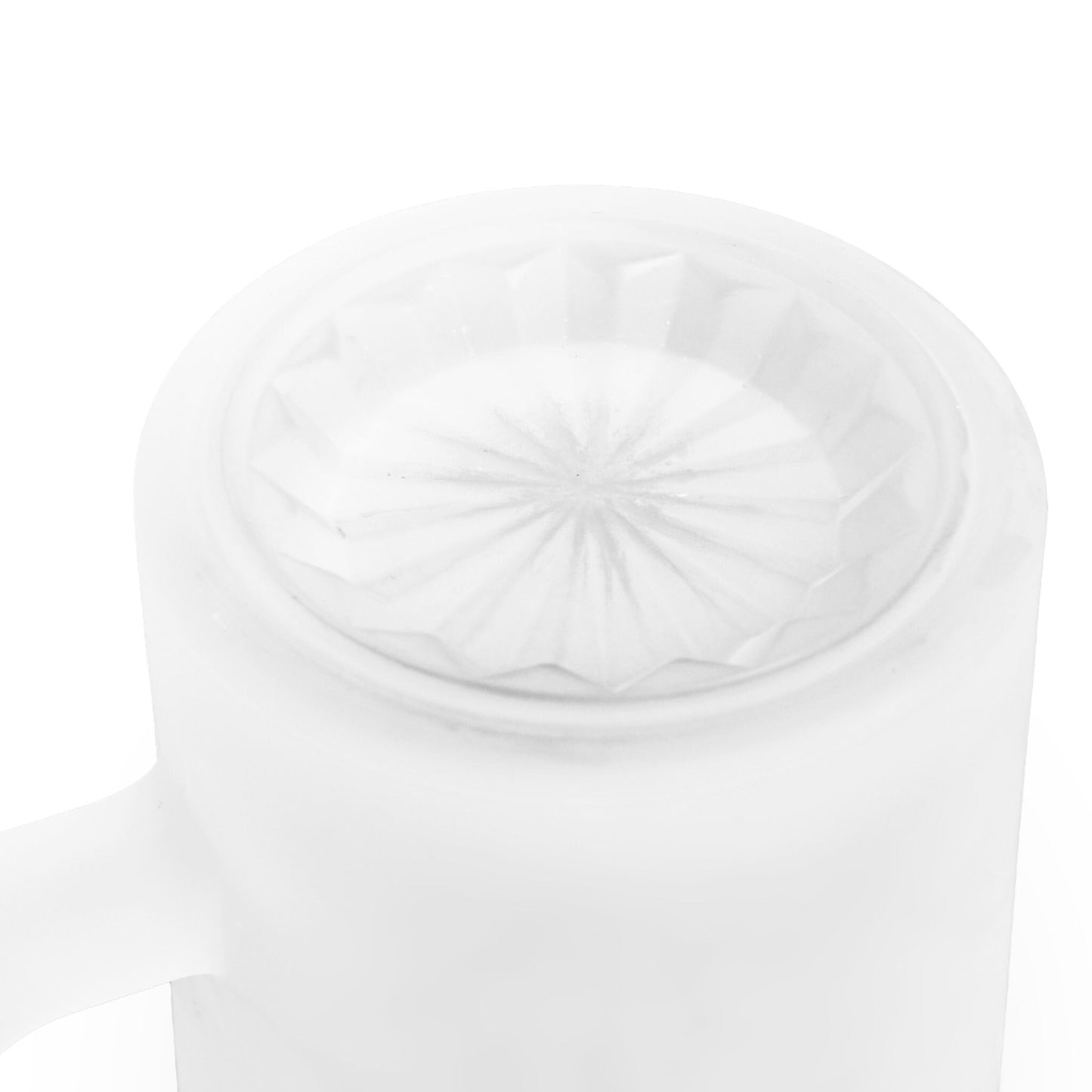 Funny Fatherhood Frosted Glass Beer Mug