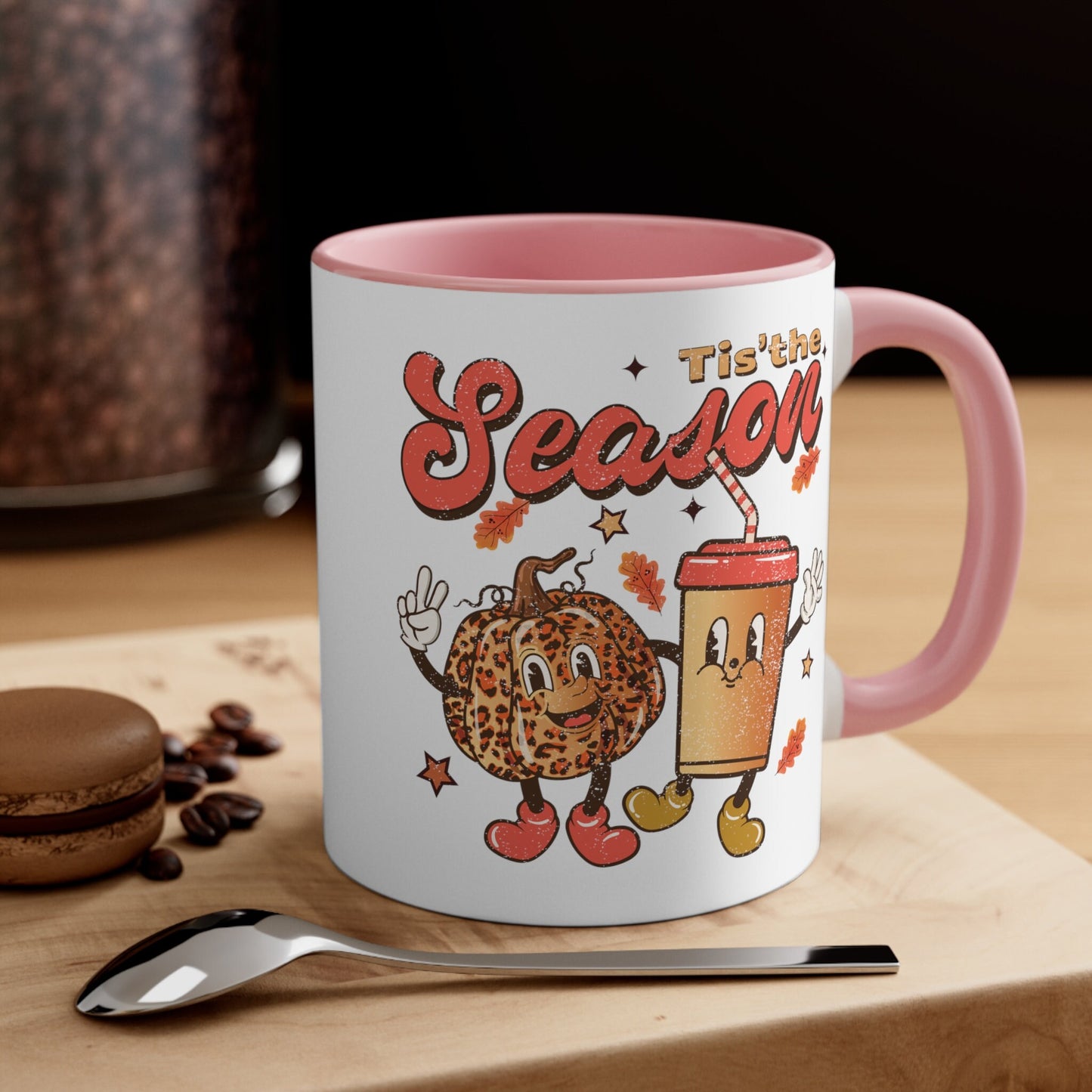 Retro Pumpkin Season Coffee Mug, 11oz