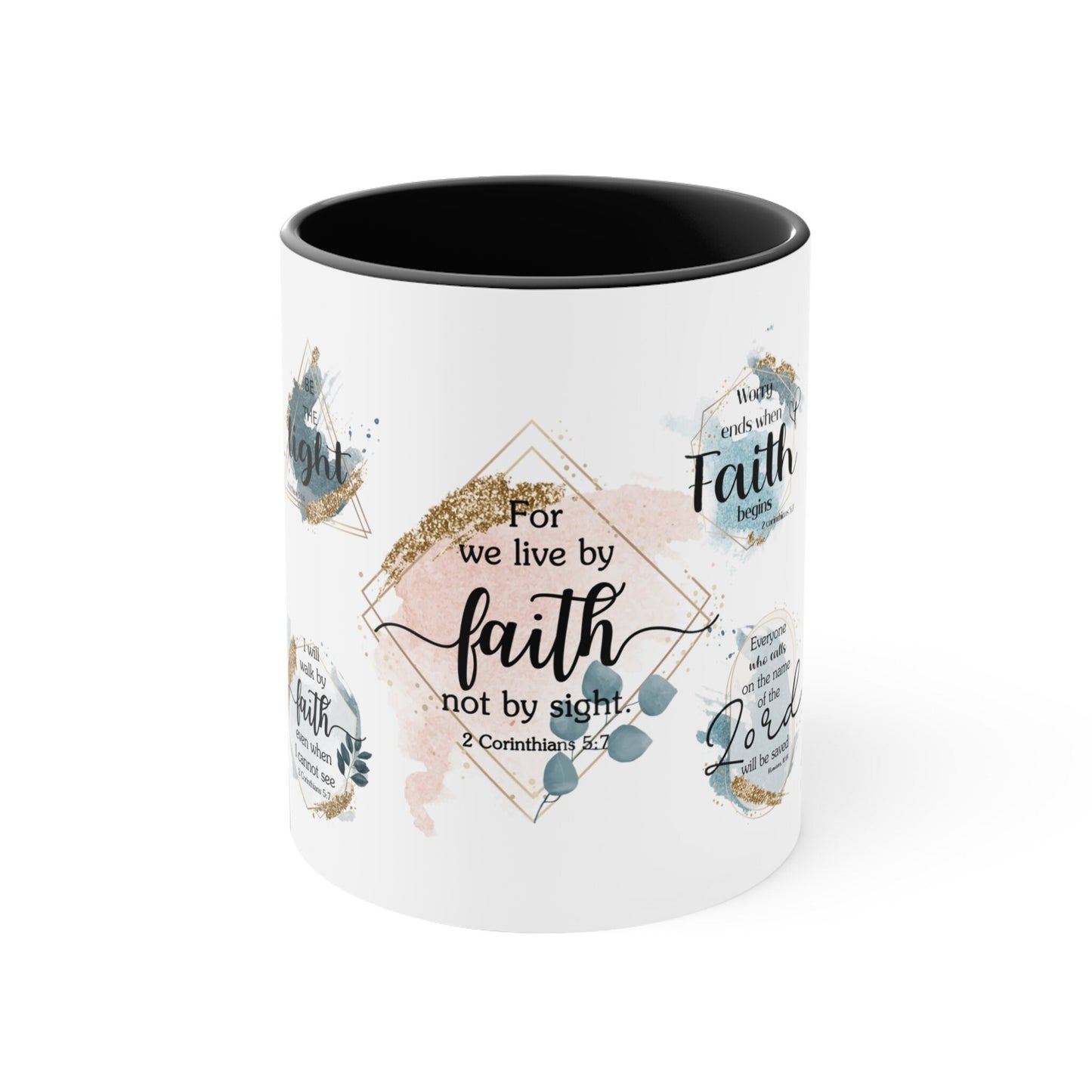Faith Coffe Mug, Faith Filled Affirmations, Uplifting Spiritual Quotes, Positive Devotional Mug, Daily Faith Boost Mug, Blessings and Faith