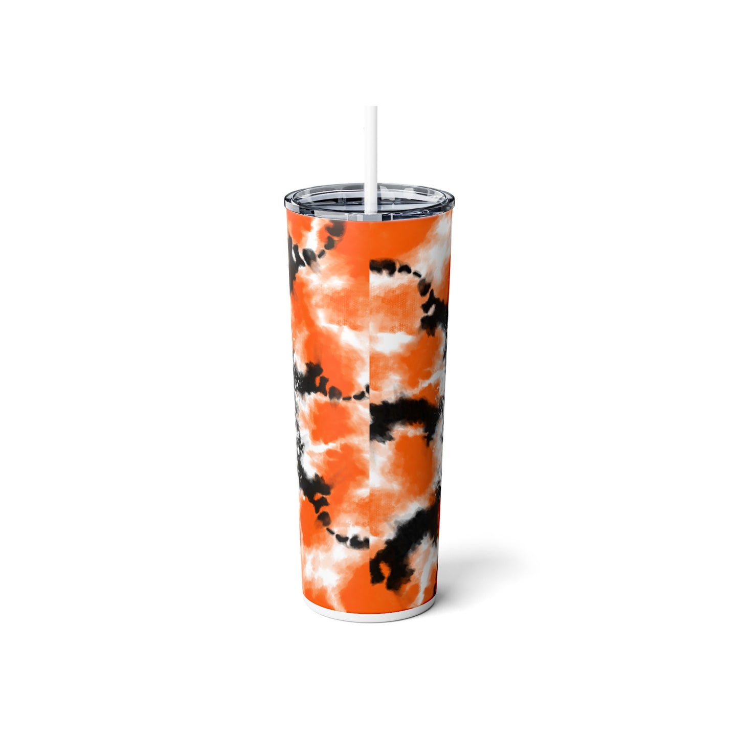 Spooky Mama Halloween Skinny Tumbler with Straw, 20oz