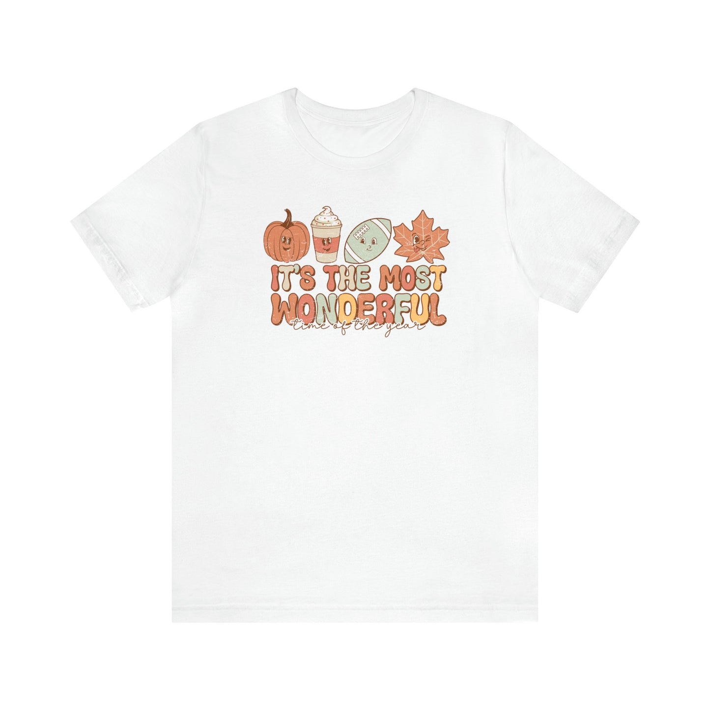 It's The Most Wonderful Time Of Year Shirt, Cute fall Shirt, Pumpkin Spice, Football Shirt, Fall Season Design