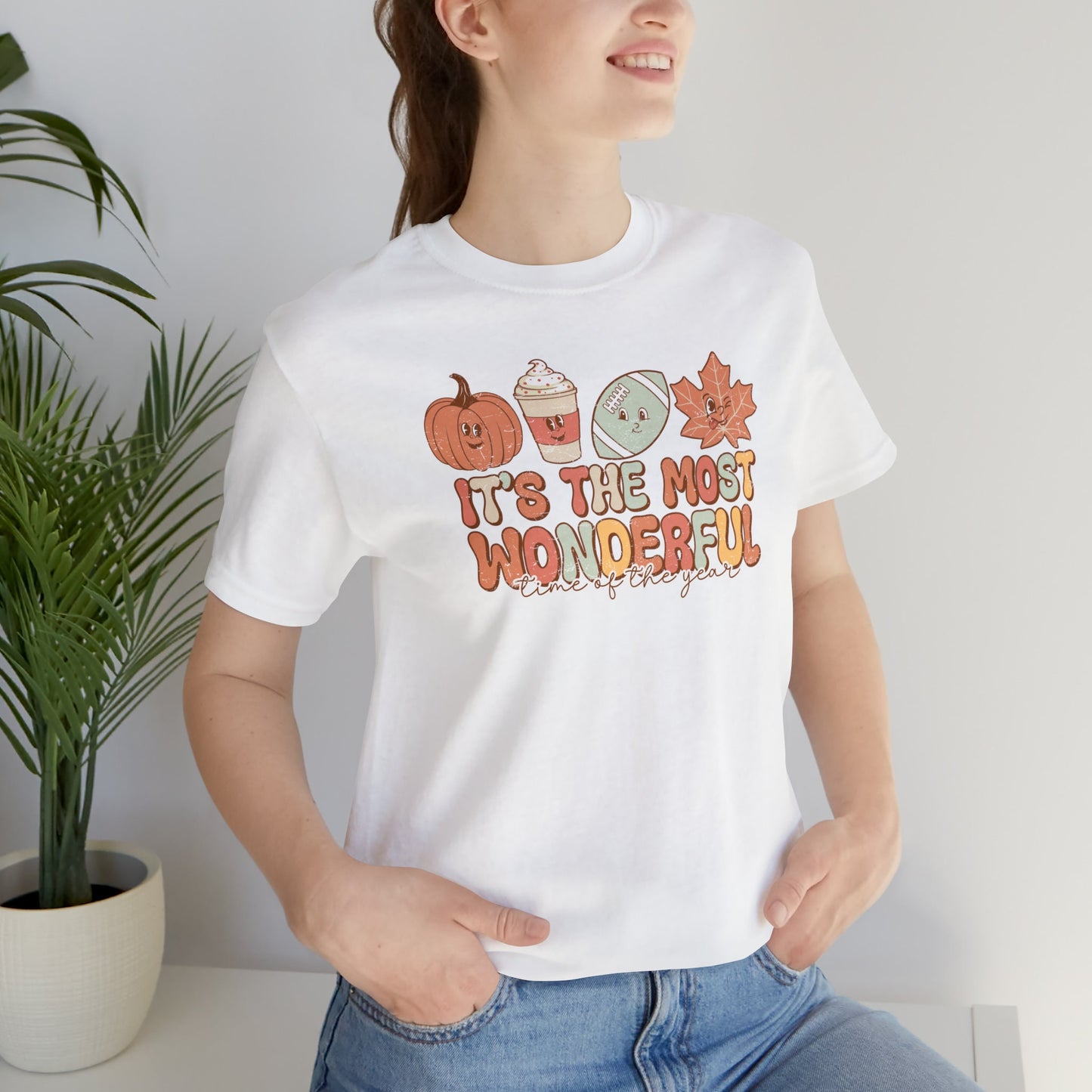 It's The Most Wonderful Time Of Year Shirt, Cute fall Shirt, Pumpkin Spice, Football Shirt, Fall Season Design