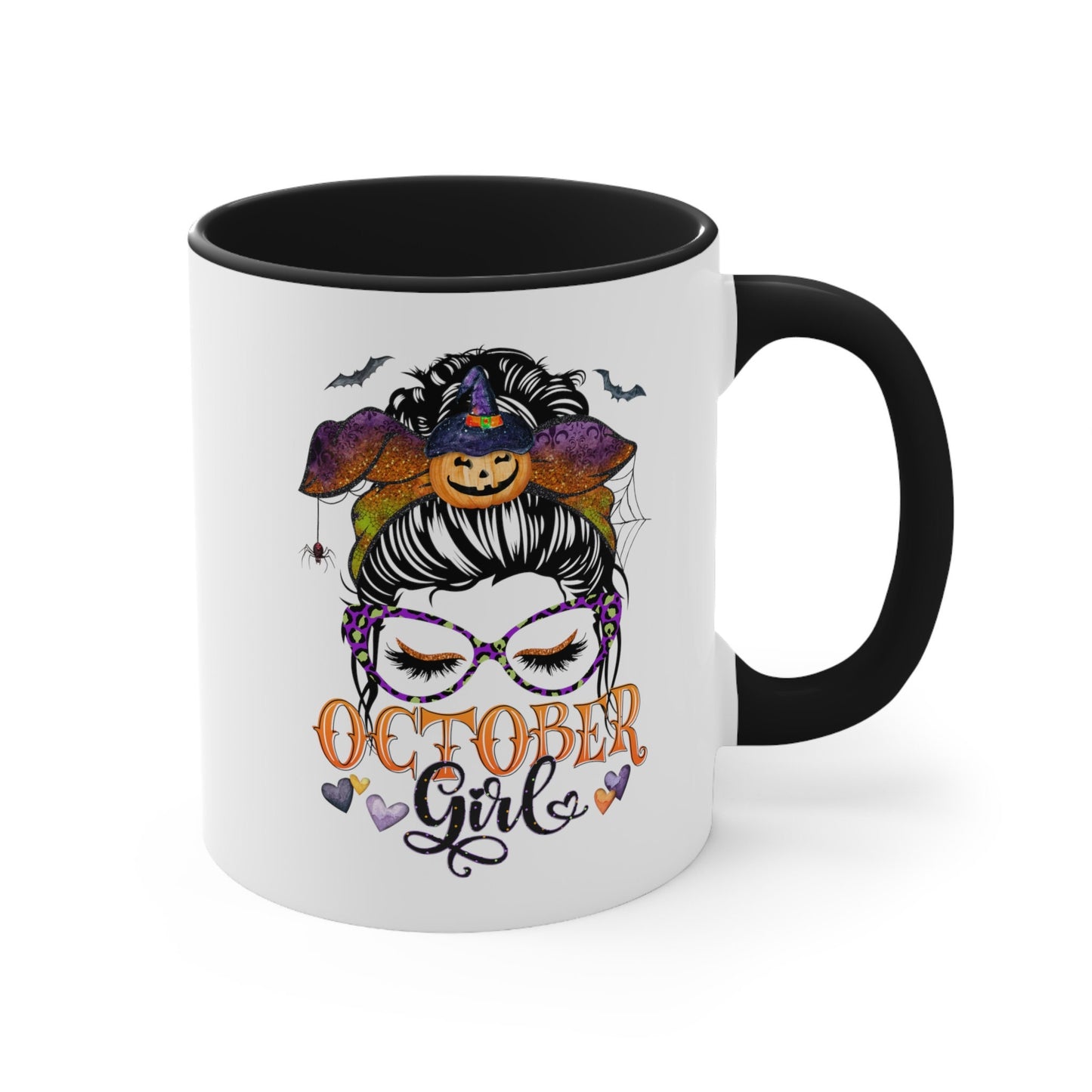 October Girl Mug, October Birthday, Halloween Mug, Coffee Lover Mug, Christmas Gift, Personalized Mug