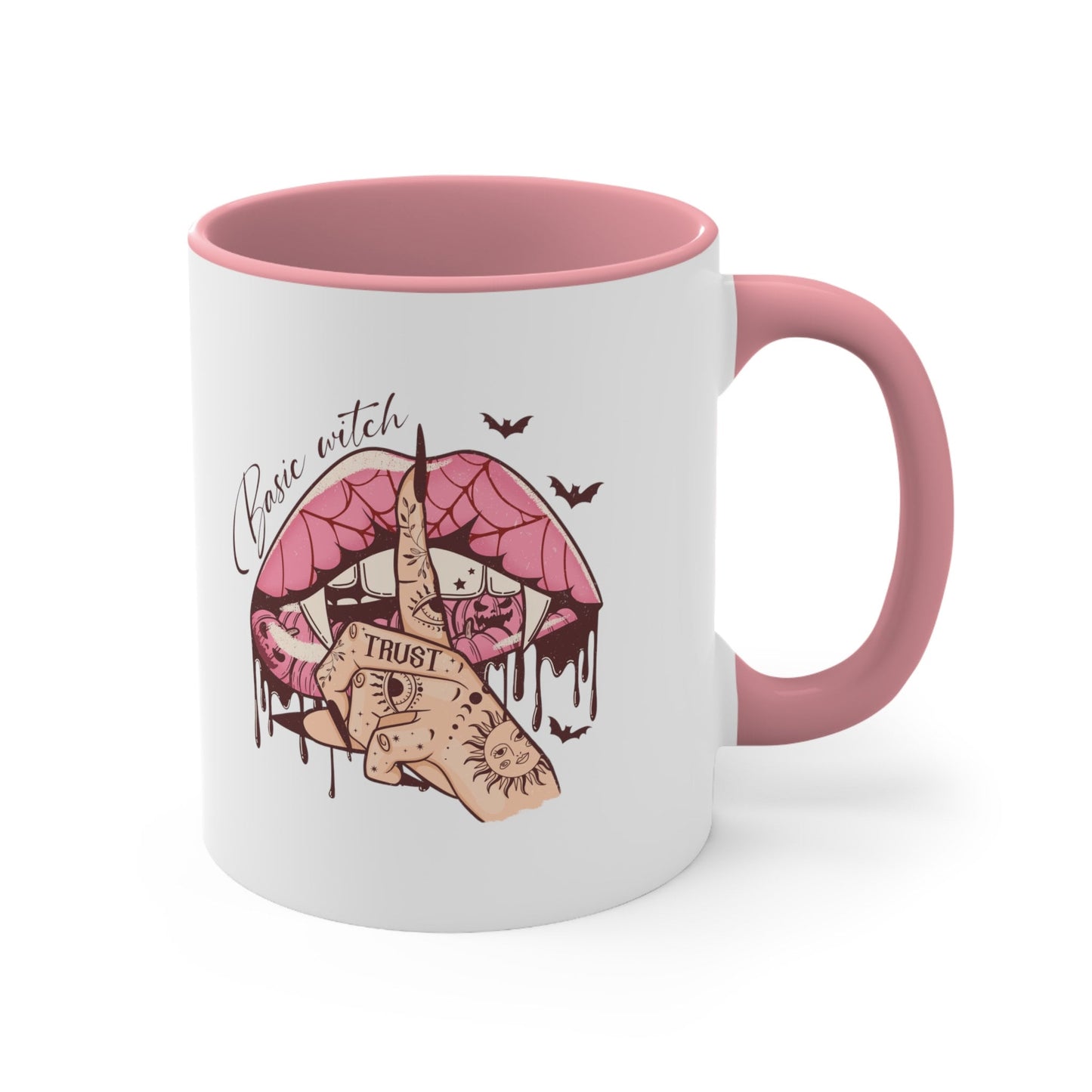 Whimsical Basic Witch Mug, Witchy Attitude Mug, Witch Trust Mug, Secret Witch Mug