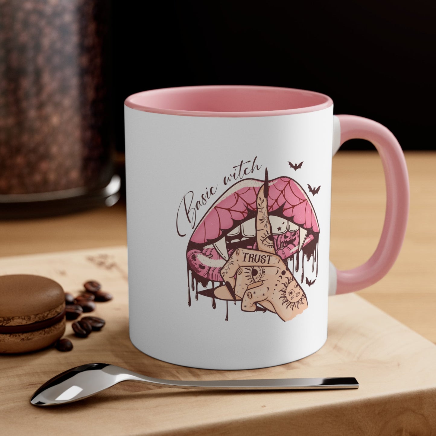 Whimsical Basic Witch Mug, Witchy Attitude Mug, Witch Trust Mug, Secret Witch Mug