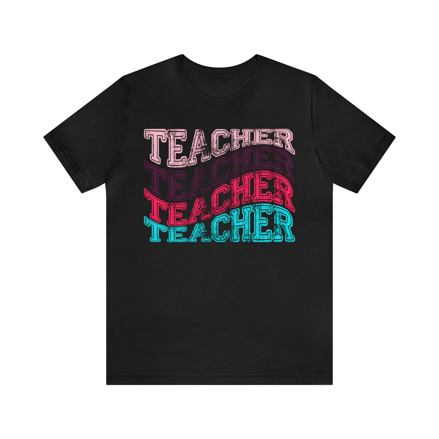 Distressed Teacher Short Sleeve Tee