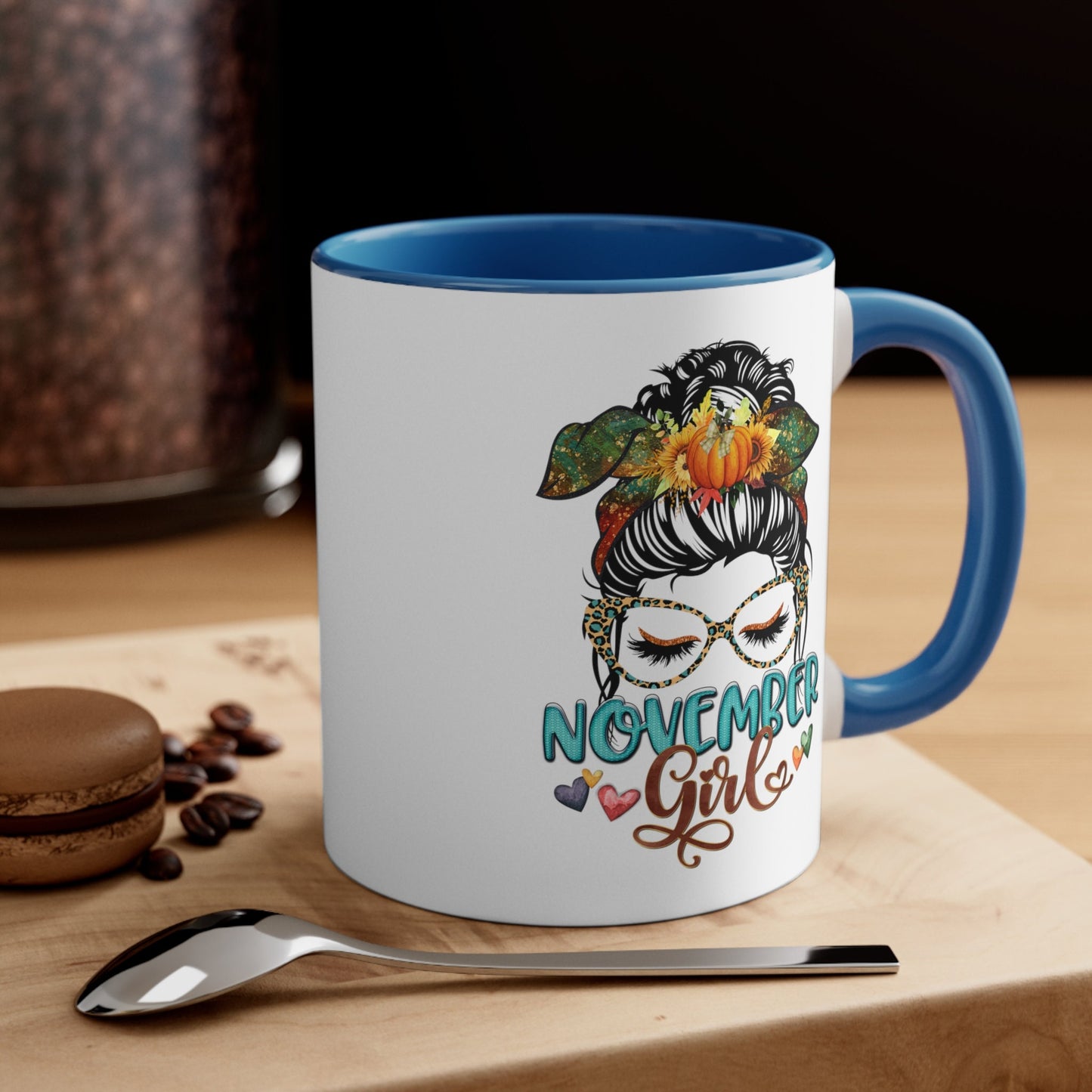November Girl Mug, November Birthday Mug, Coffee Lover Mug, November Born Women, Christmas Gift, Personalized Mug, Born in November Tea Mug