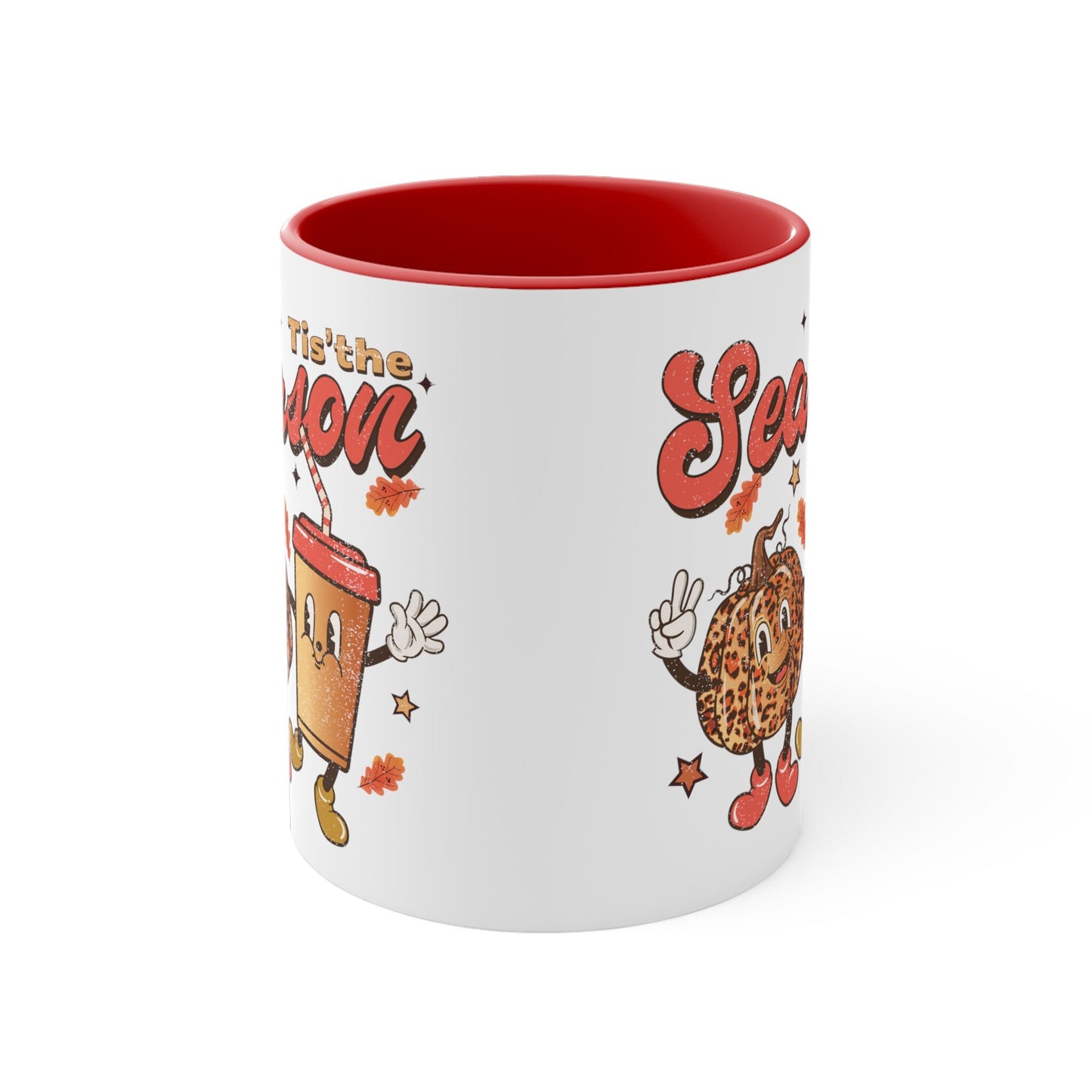 Retro Pumpkin Season Coffee Mug, 11oz