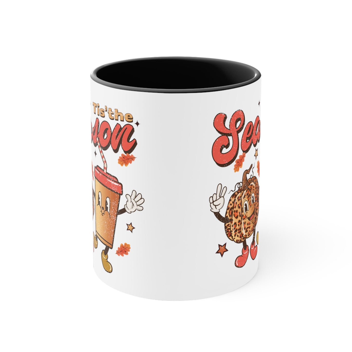 Retro Pumpkin Season Coffee Mug, 11oz