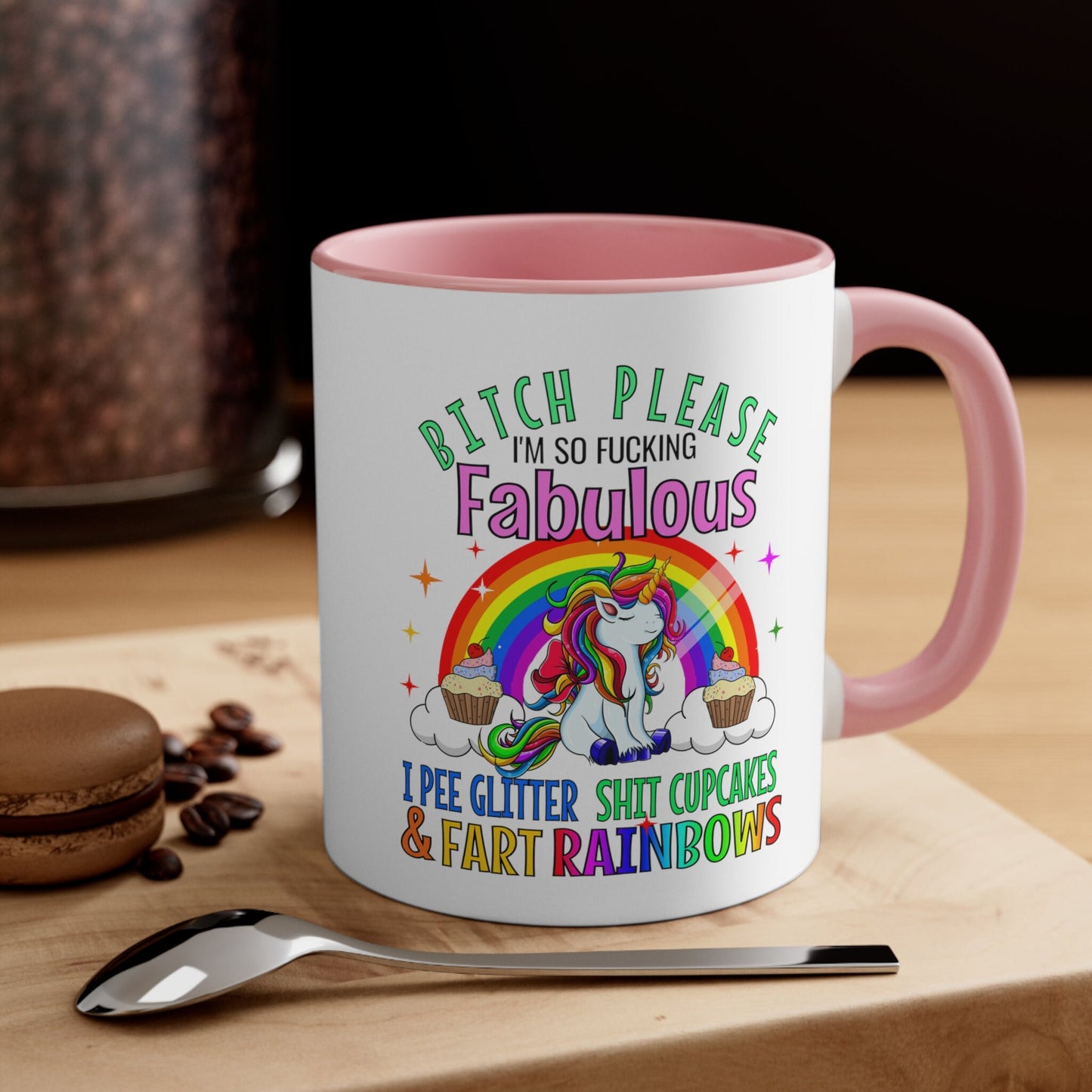 Unicorn Fabulous humor Coffee Mug, 11oz