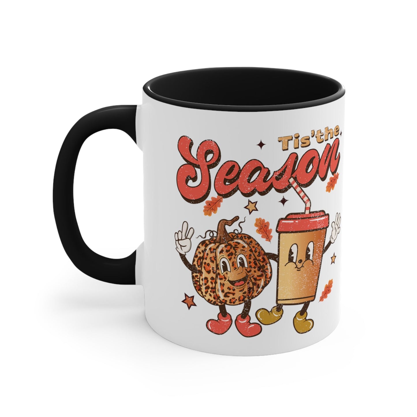 Retro Pumpkin Season Coffee Mug, 11oz
