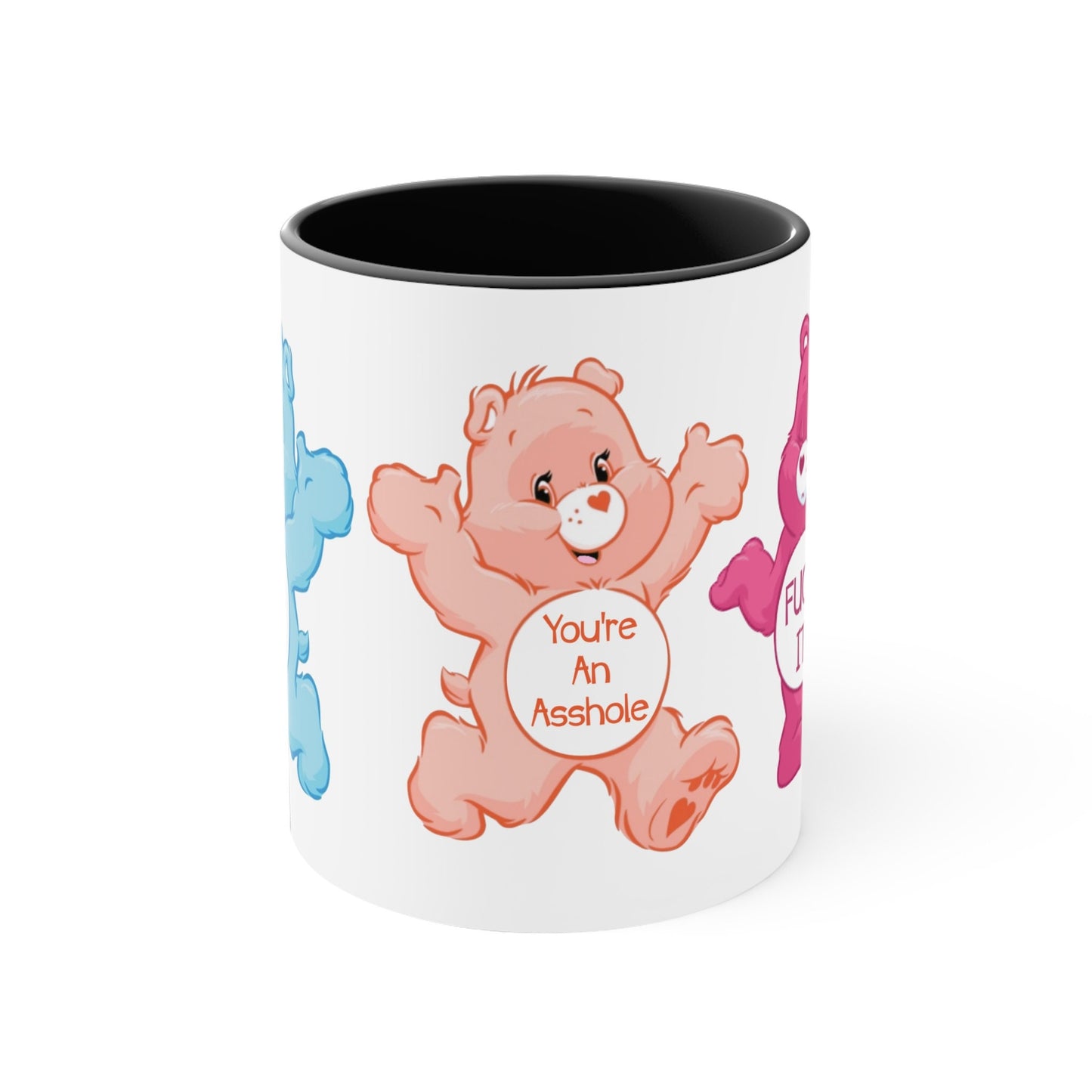 Swear Bear Adult Coffee Mug, Adult Humor Mug, Funny Swearing Bear Mug, Sarcastic Bear Mug, Naughty Language Mug, Rude Bear Mug, Sassy Mug