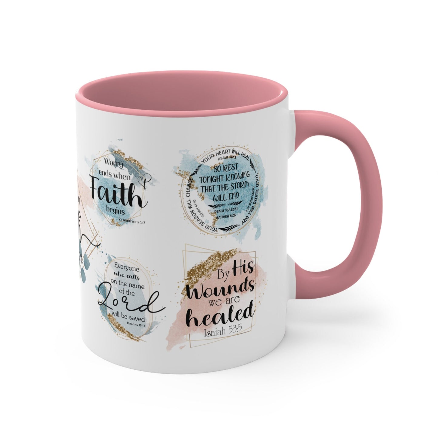 Faith Coffe Mug, Faith Filled Affirmations, Uplifting Spiritual Quotes, Positive Devotional Mug, Daily Faith Boost Mug, Blessings and Faith