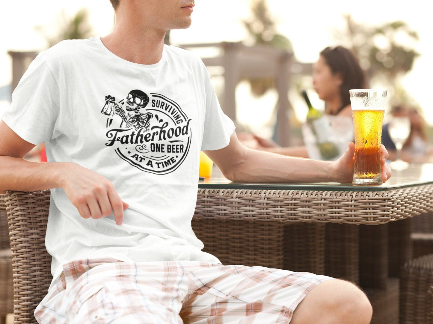 Surviving Fatherhood fuuny Tee