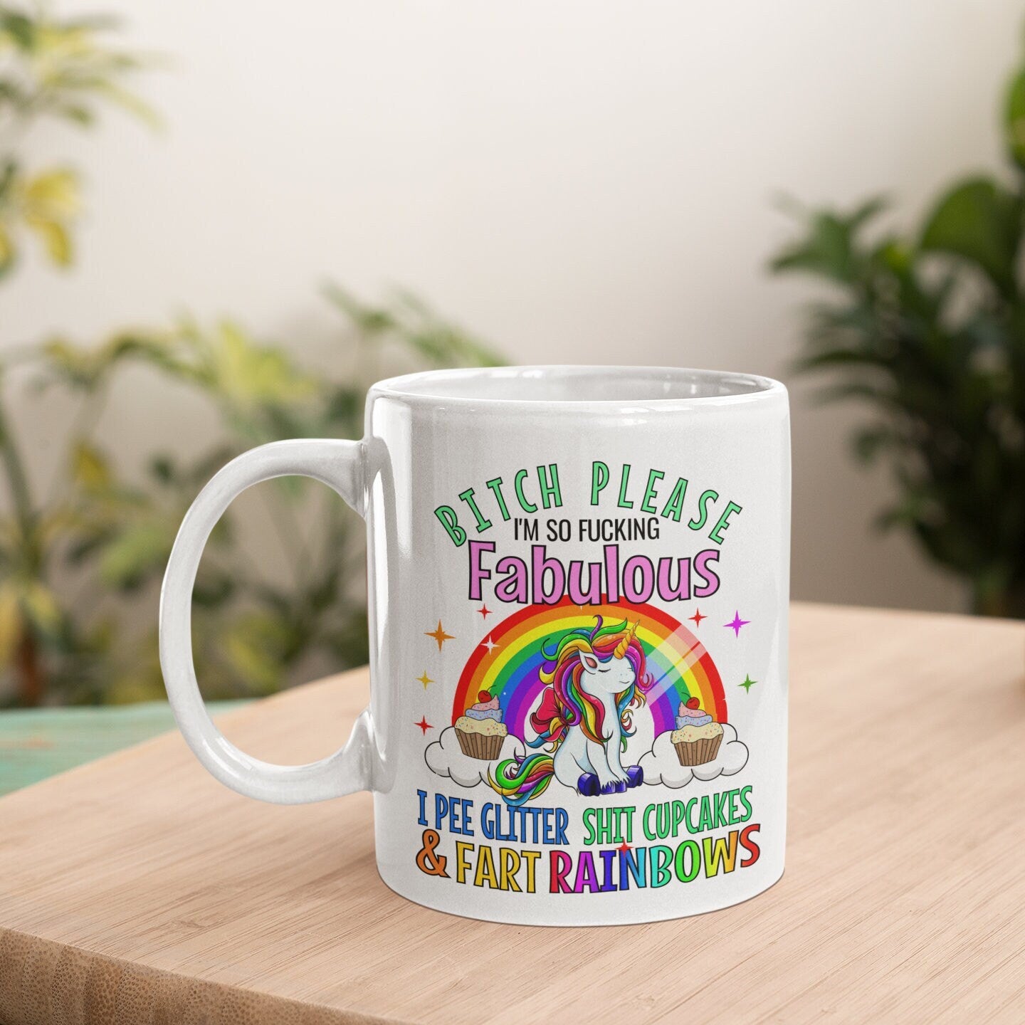 Unicorn Fabulous humor Coffee Mug, 11oz