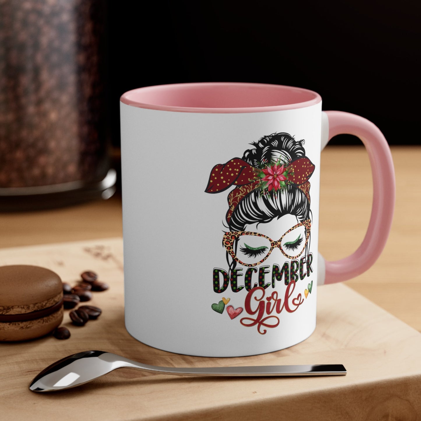 December Girl Mug, December Coffee Or Tea Lovers Gift, Women Born in December, Christmas Gift, Cool December Birthday Gift, December Queen