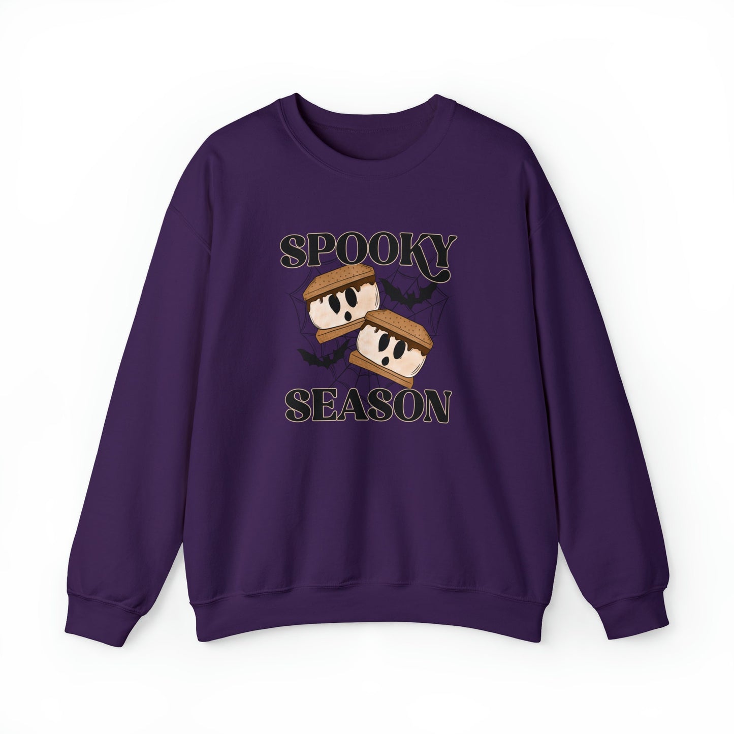 Spooky Season Smores Sweat Shirt, Halloween S'mores Sweatshirt, Fall Themed Shirt, Autumn Bonfire shirt, October Chill Sweatshirt