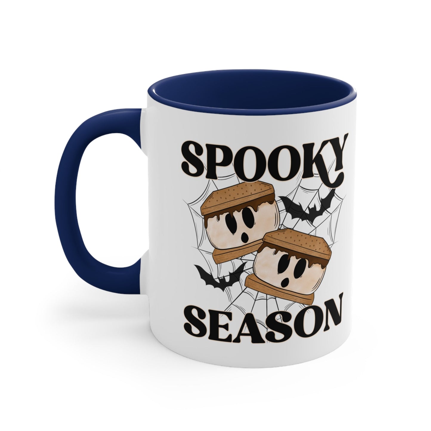 Spooky Season Smores Mug, Spooky Beverage Mug, Ghostly Smores Coffee Mug, Ghostly Smores Collectible, Halloween Coffee Cup, Spooky Themed