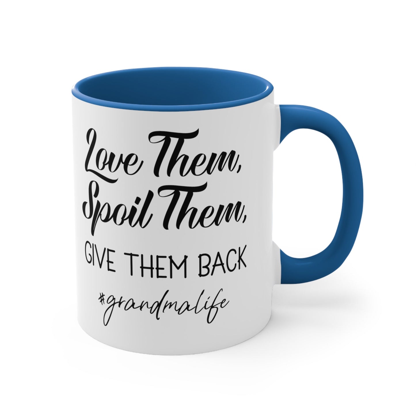 Grandma Life Coffee Mug, Best Grandma Mug, Cute Grandma Life Mug, Spoiled Grandkids Mug