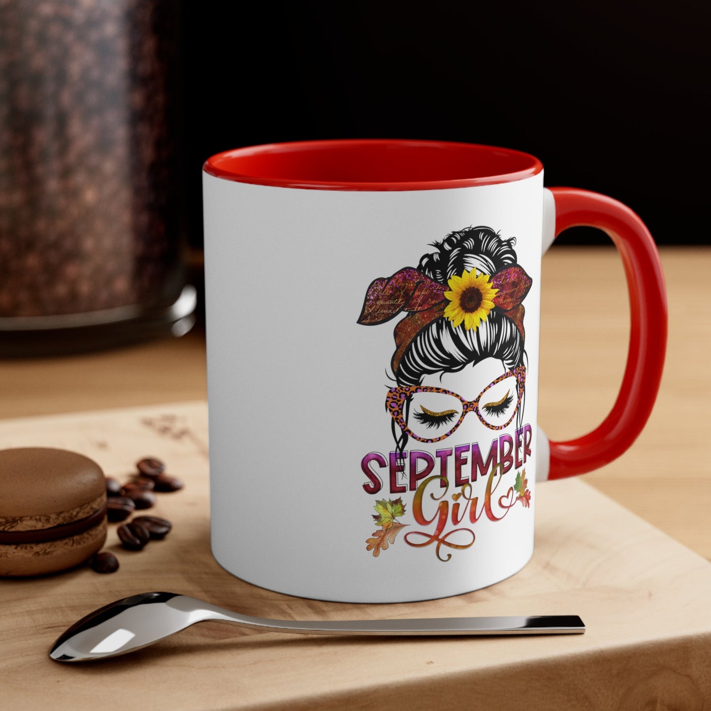 September Girl Mug, September Birthday Gift, Coffee Lover Gift, September Born Women, Christmas Gift, Born In September Coffee Mug