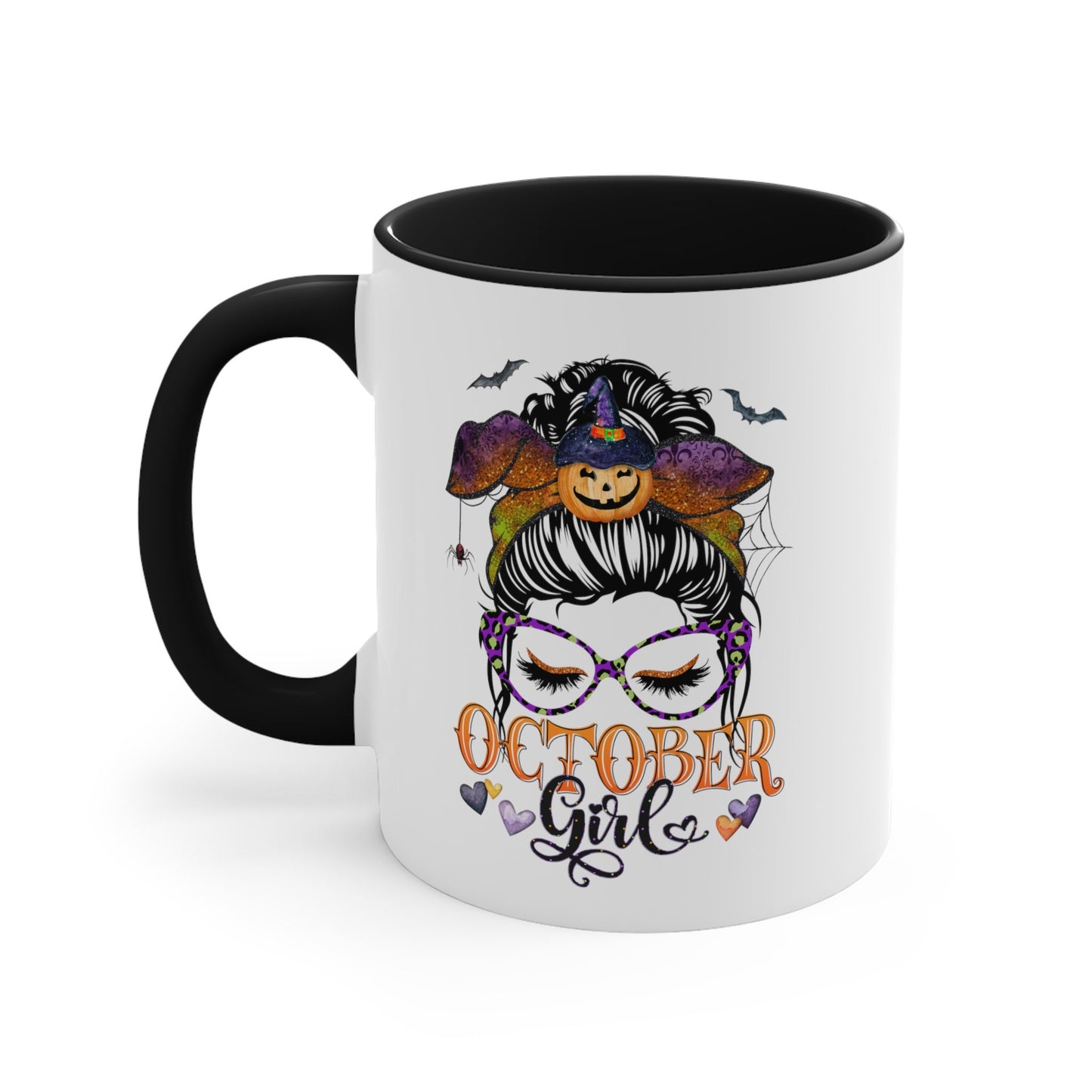 October Girl Mug, October Birthday, Halloween Mug, Coffee Lover Mug, Christmas Gift, Personalized Mug