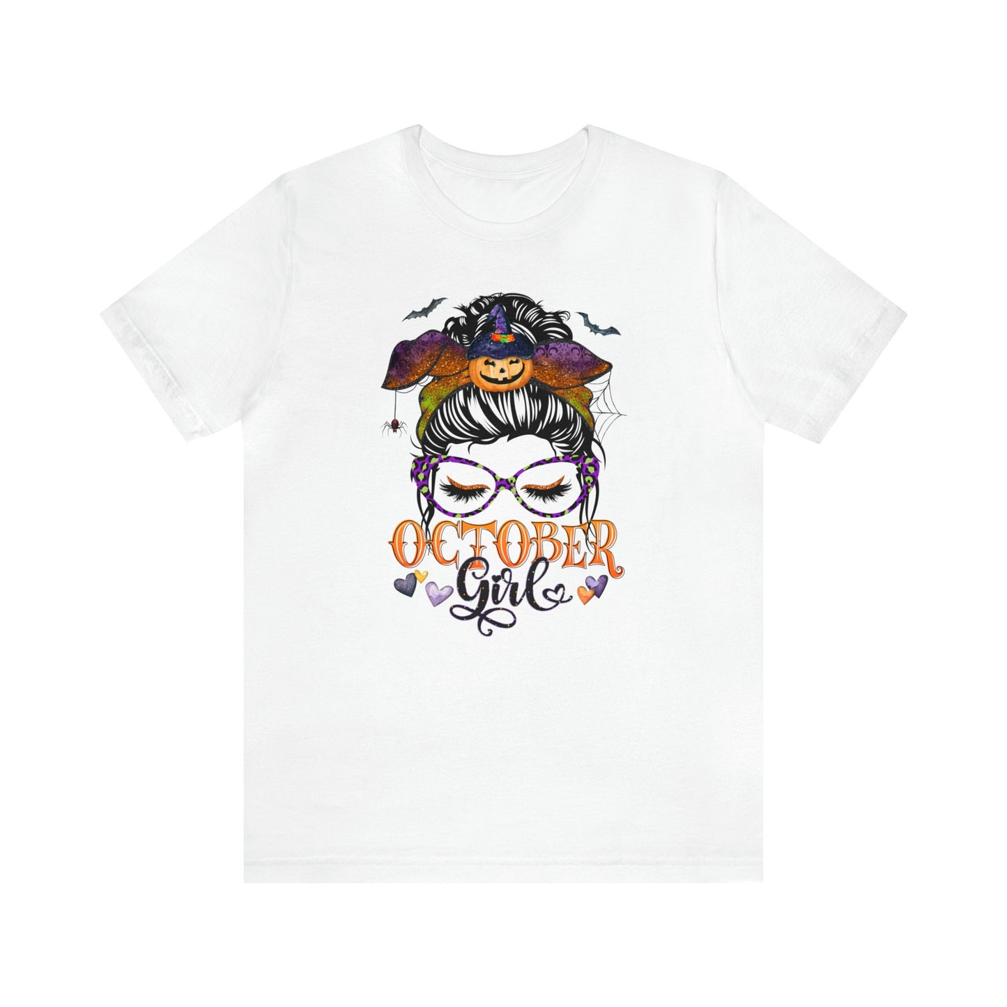 October Girl T-Shirt, October Birthday, Halloween Tee, October Born Women, Halloween Birthday