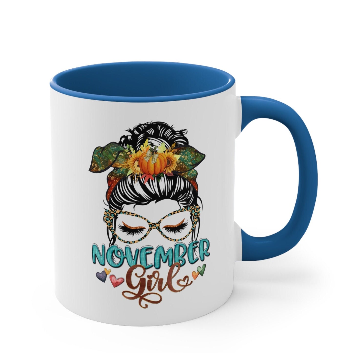 November Girl Mug, November Birthday Mug, Coffee Lover Mug, November Born Women, Christmas Gift, Personalized Mug, Born in November Tea Mug