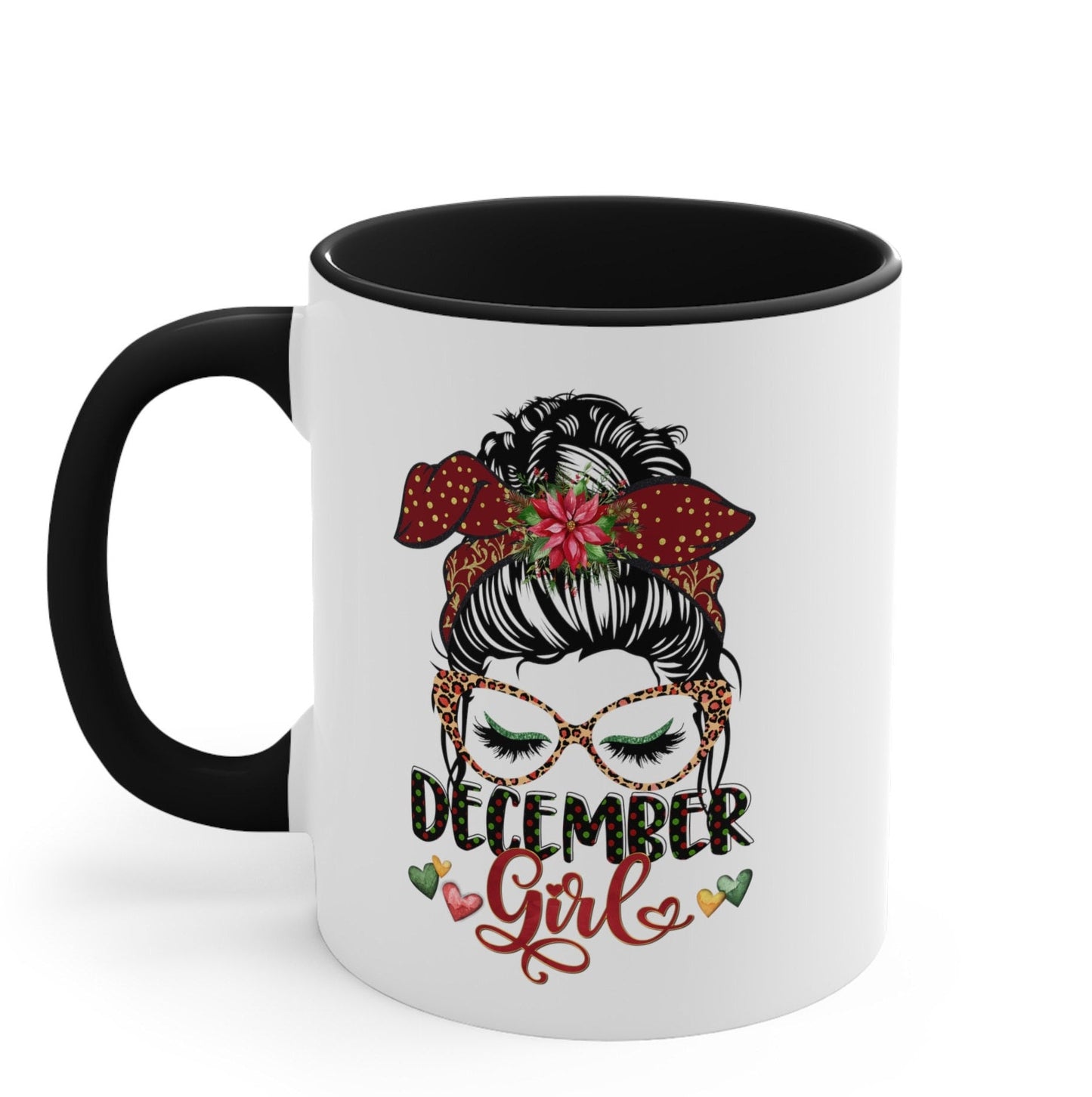 December Girl Mug, December Coffee Or Tea Lovers Gift, Women Born in December, Christmas Gift, Cool December Birthday Gift, December Queen