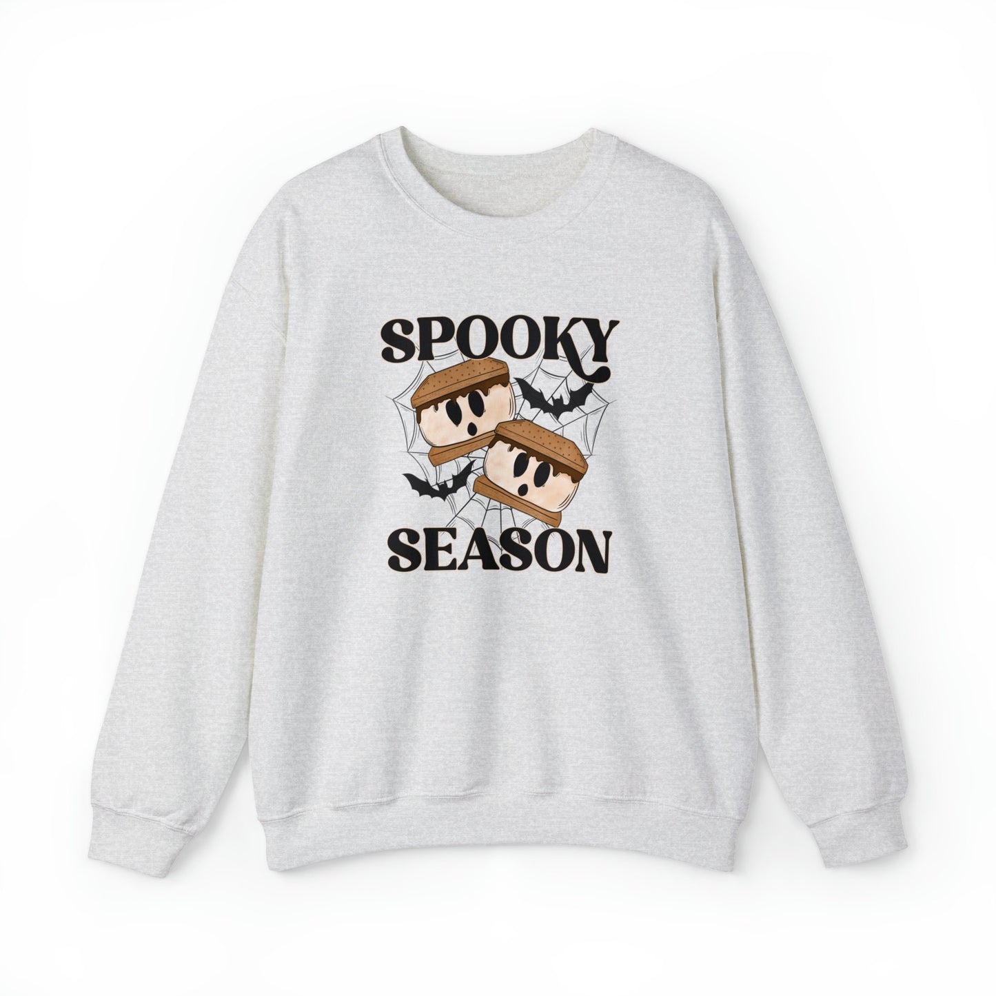 Spooky Season Smores Sweat Shirt, Halloween S'mores Sweatshirt, Fall Themed Shirt, Autumn Bonfire shirt, October Chill Sweatshirt