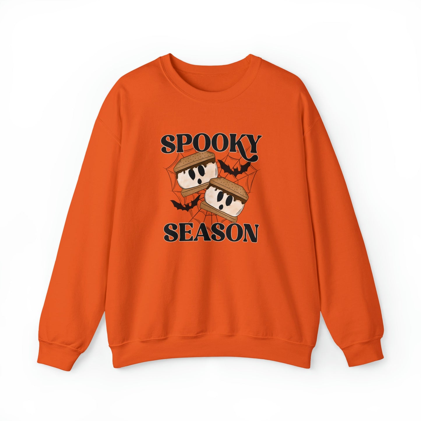 Spooky Season Smores Sweat Shirt, Halloween S'mores Sweatshirt, Fall Themed Shirt, Autumn Bonfire shirt, October Chill Sweatshirt