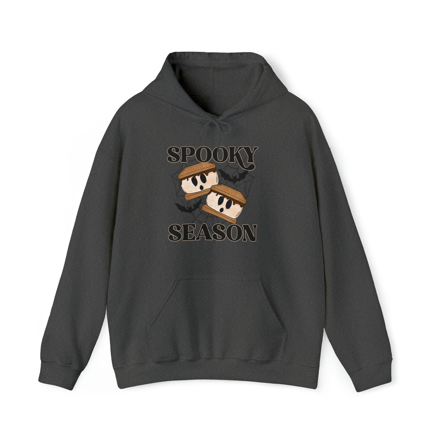 Spooky Season Smores Ghost Hoodie, Spooky Graphic Hoodie, Halloween Essential Hoodie, Unique Halloween Shirt, Haunted Hoodie, Cute Halloween