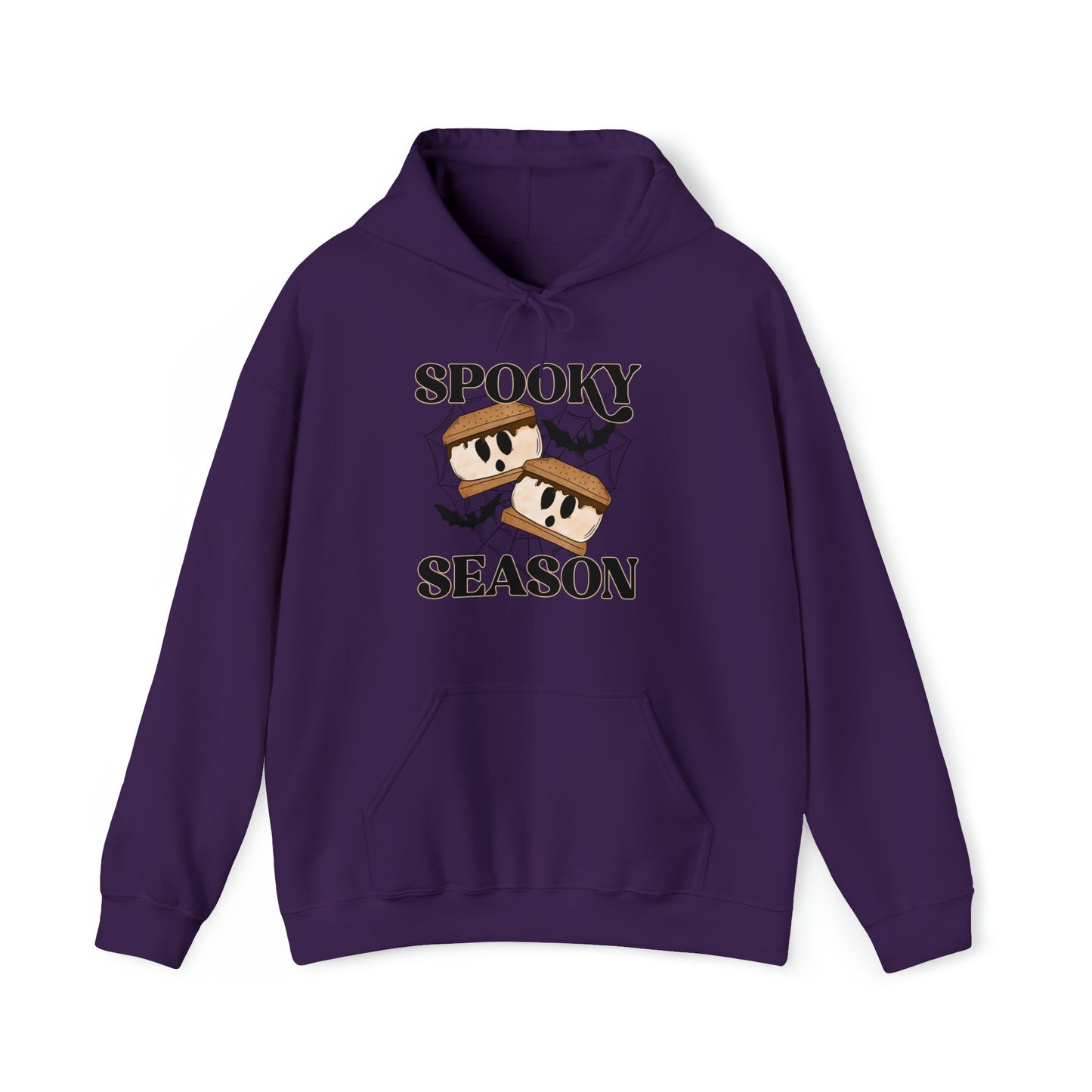 Spooky Season Smores Ghost Hoodie, Spooky Graphic Hoodie, Halloween Essential Hoodie, Unique Halloween Shirt, Haunted Hoodie, Cute Halloween