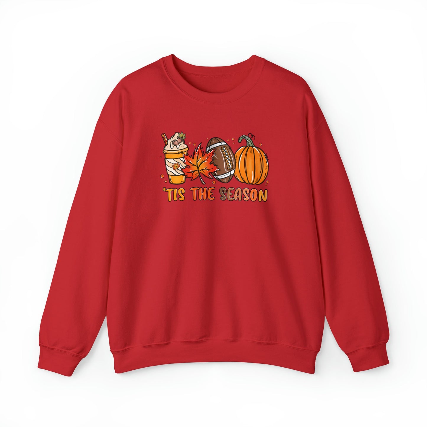 Fall Tis the Season Sweatshirt, Cozy Fall Shirt, Seasonal Autumn Shirt, Fall Fashion Sweatshirt, Fall Vibes Shirt