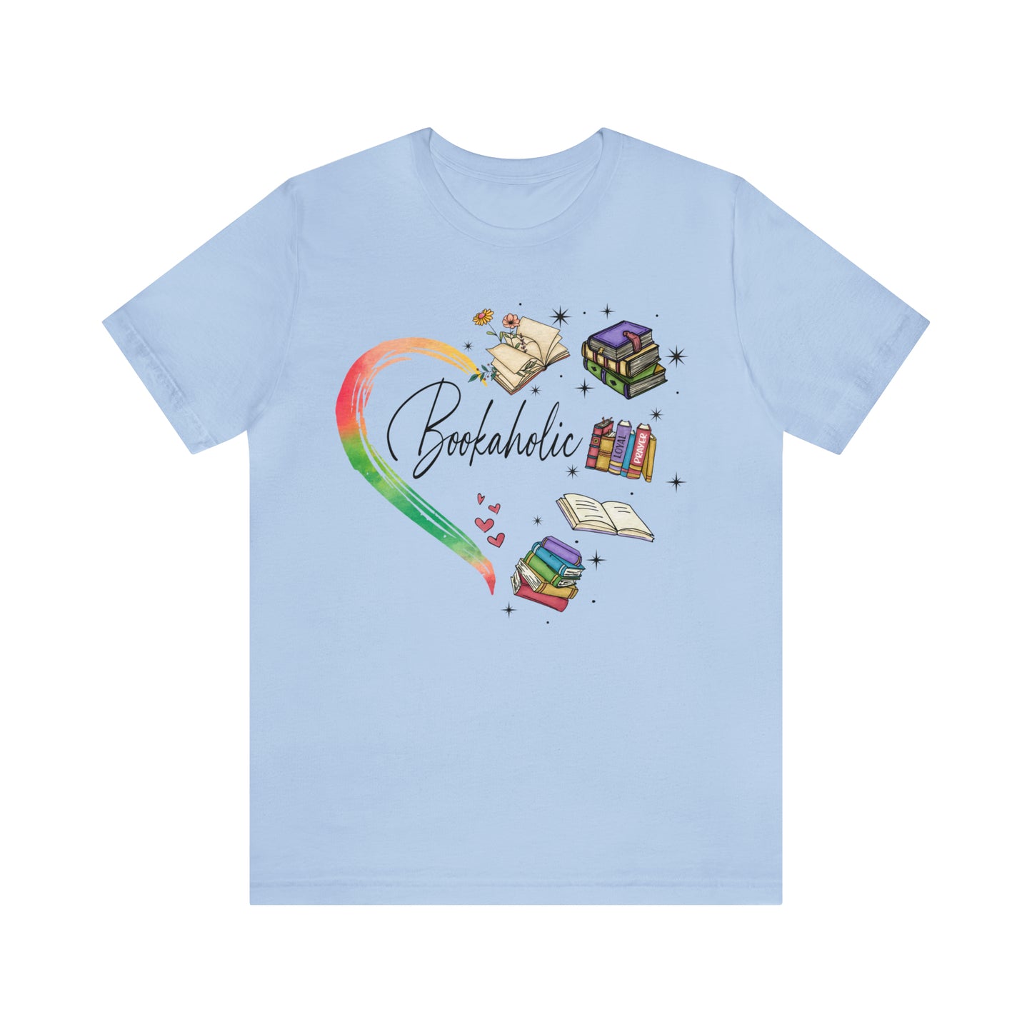 Bookaholic  Short Sleeve Tee