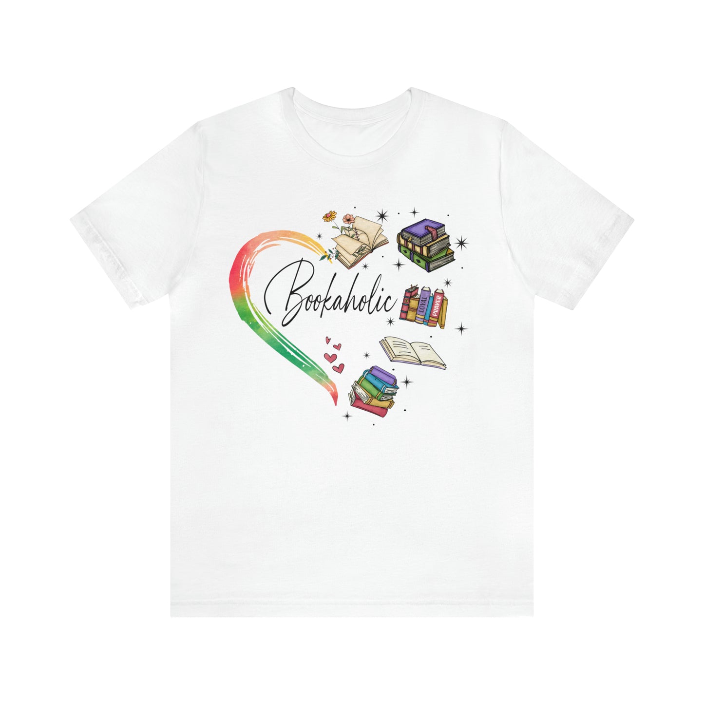 Bookaholic  Short Sleeve Tee