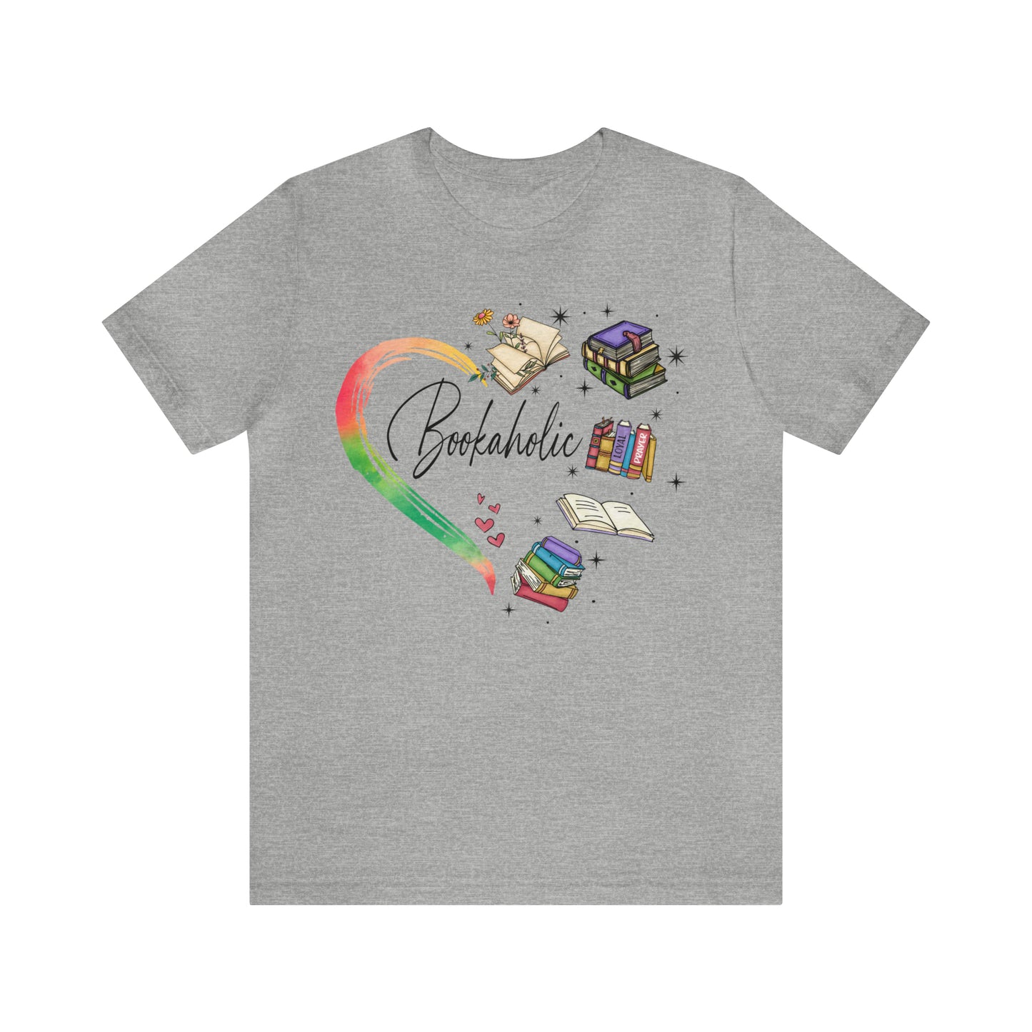 Bookaholic  Short Sleeve Tee