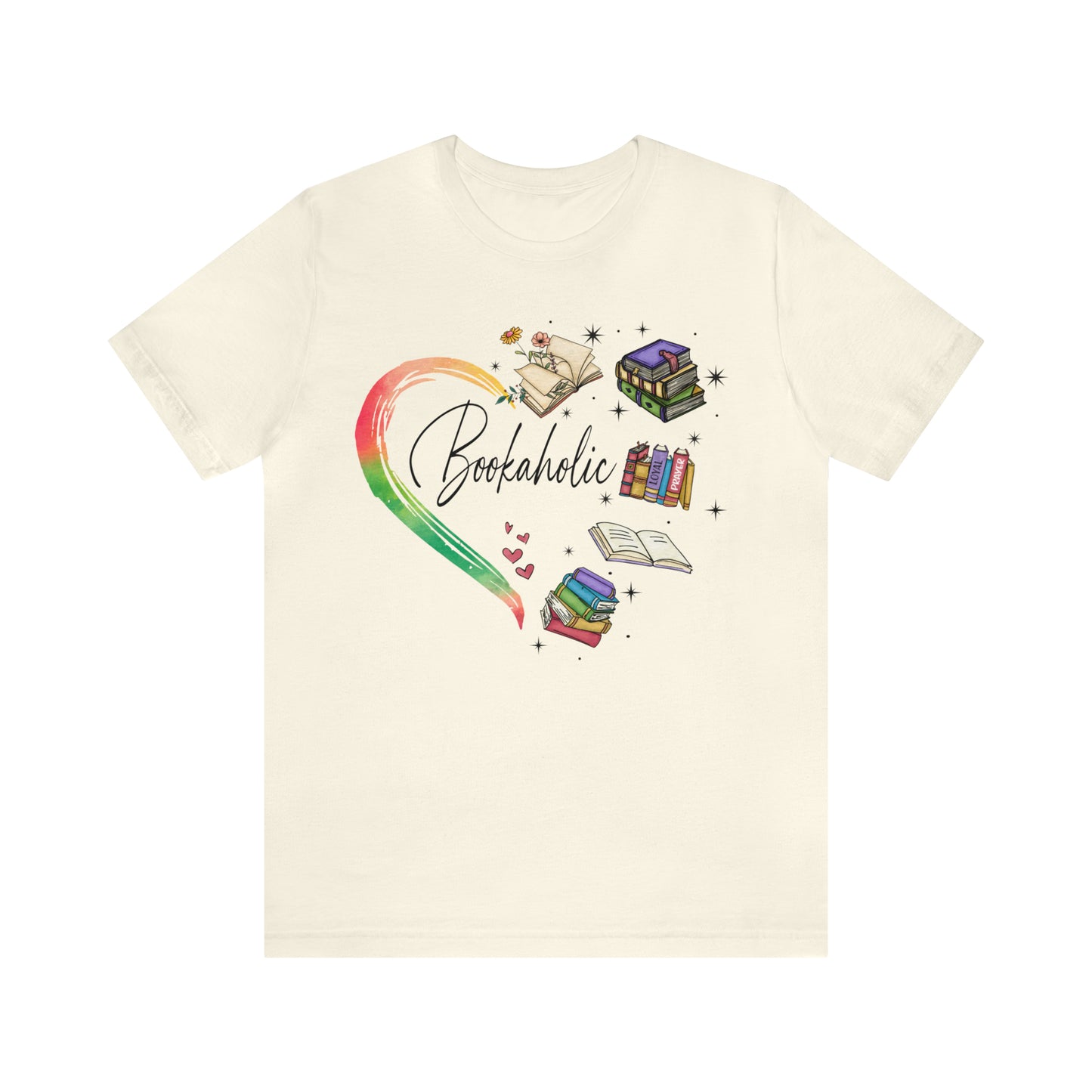 Bookaholic  Short Sleeve Tee