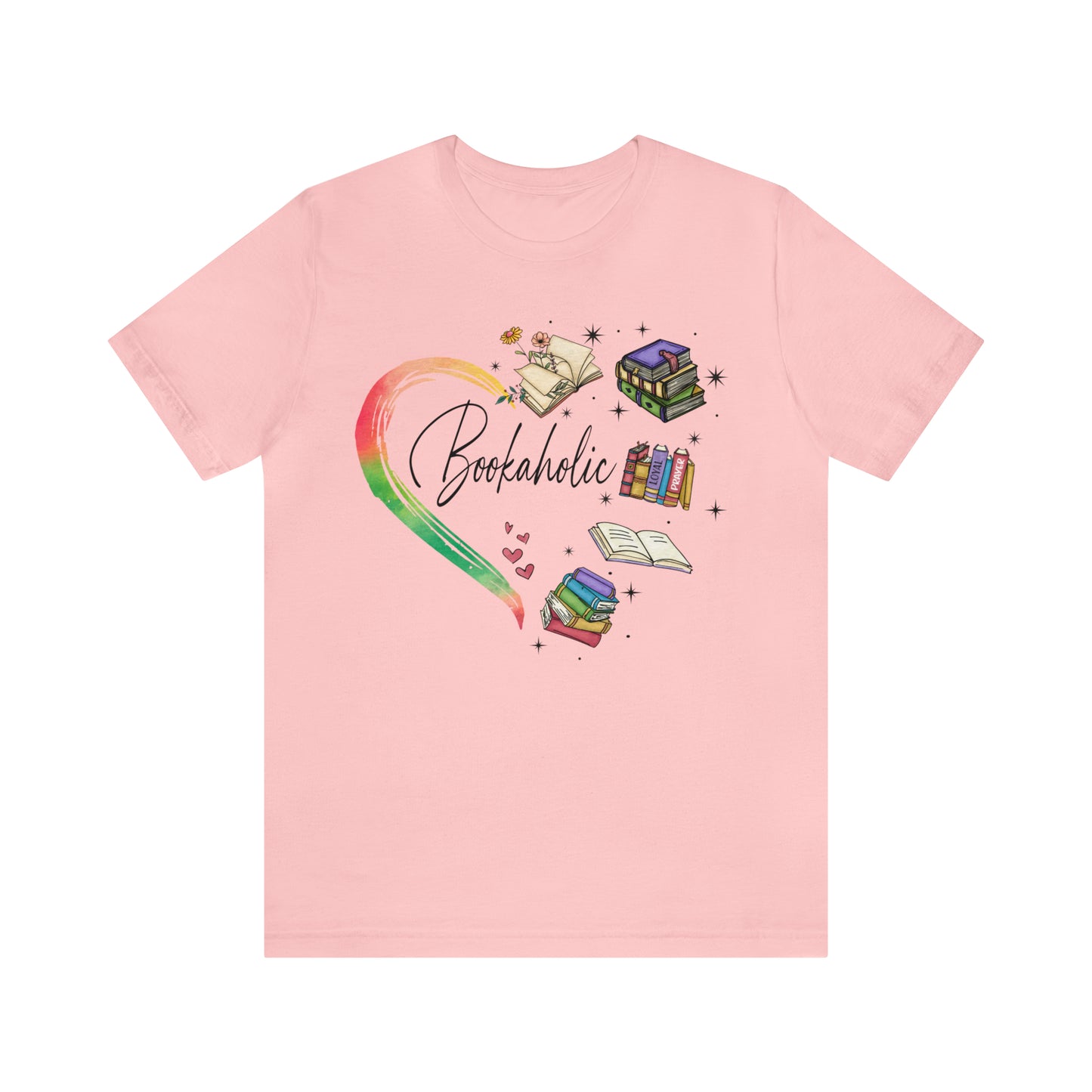 Bookaholic  Short Sleeve Tee