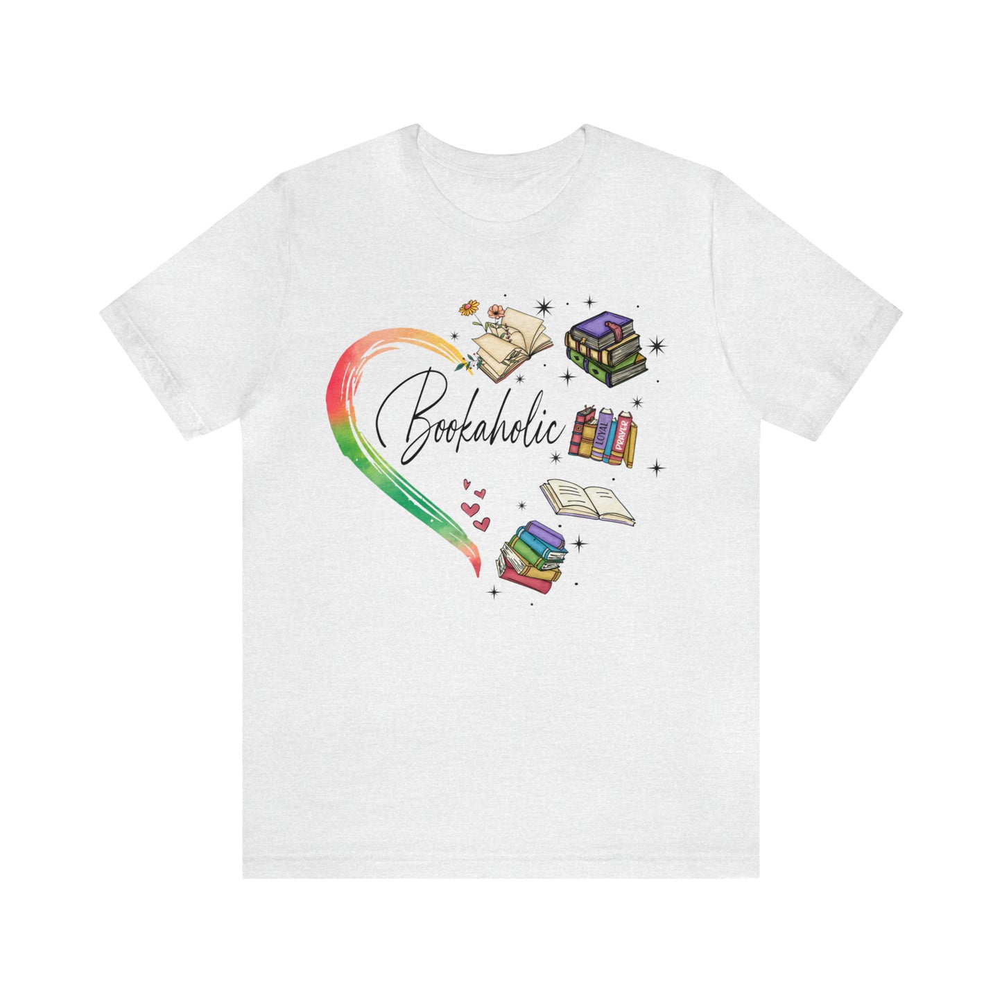 Bookaholic  Short Sleeve Tee