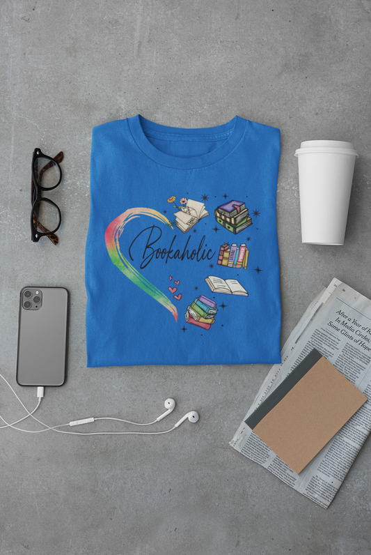 Bookaholic  Short Sleeve Tee