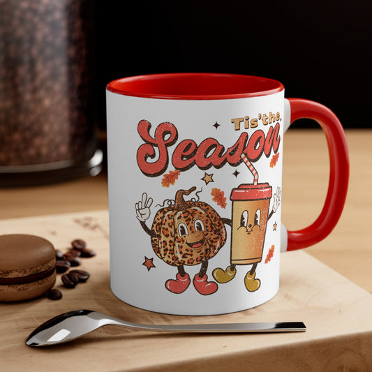 Retro Pumpkin Season Coffee Mug, 11oz