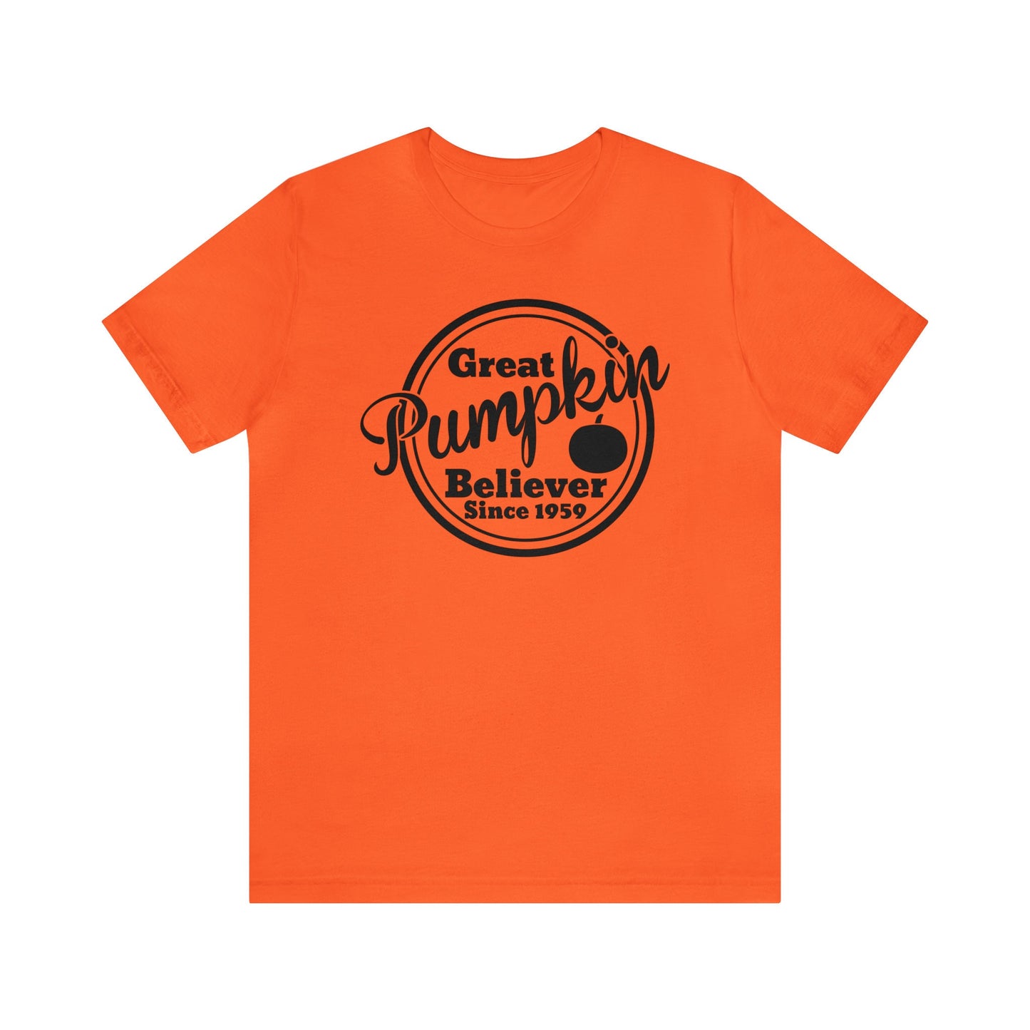 Believe in  Pumpkin Short Sleeve Tee