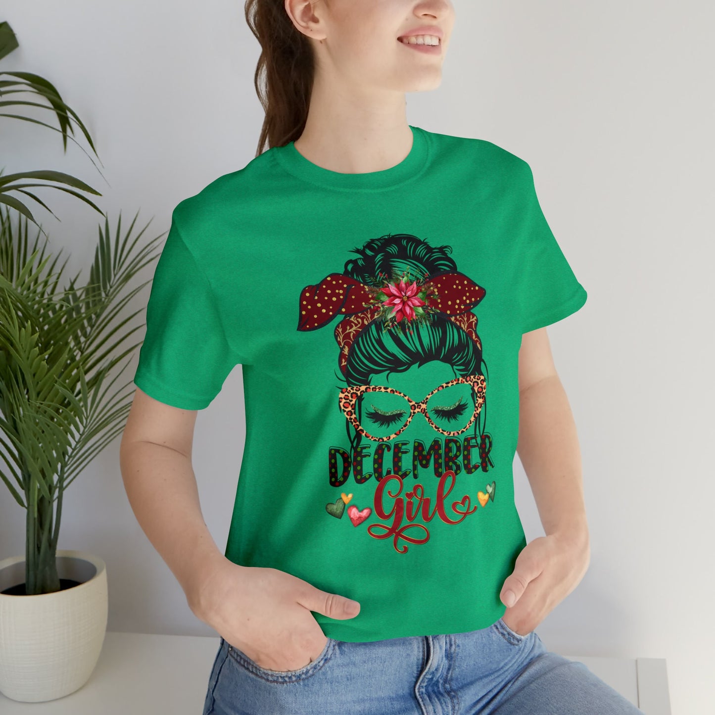 December Girl Shirt, December Gift, Birthday in December, Christmas Birthday Gift, Women Born In December, Cool December Birthday Tee