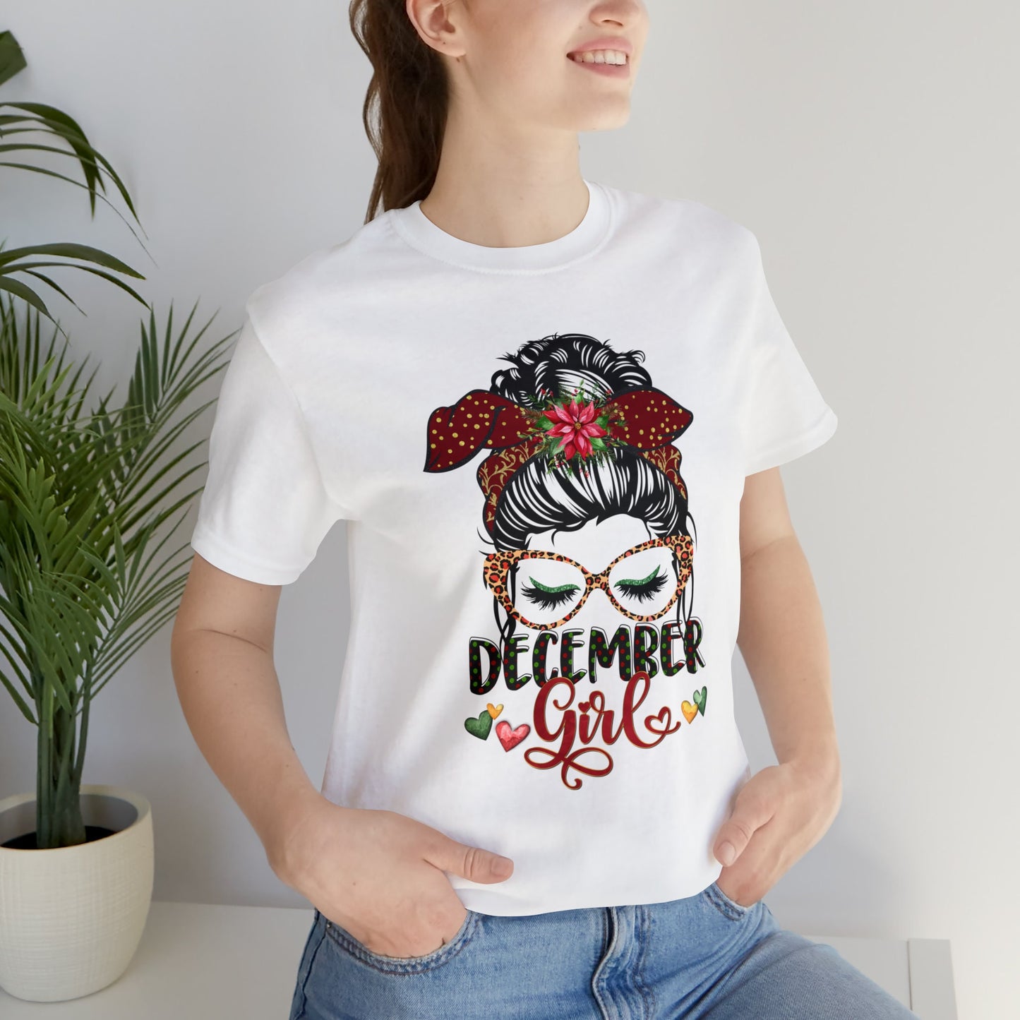 December Girl Shirt, December Gift, Birthday in December, Christmas Birthday Gift, Women Born In December, Cool December Birthday Tee